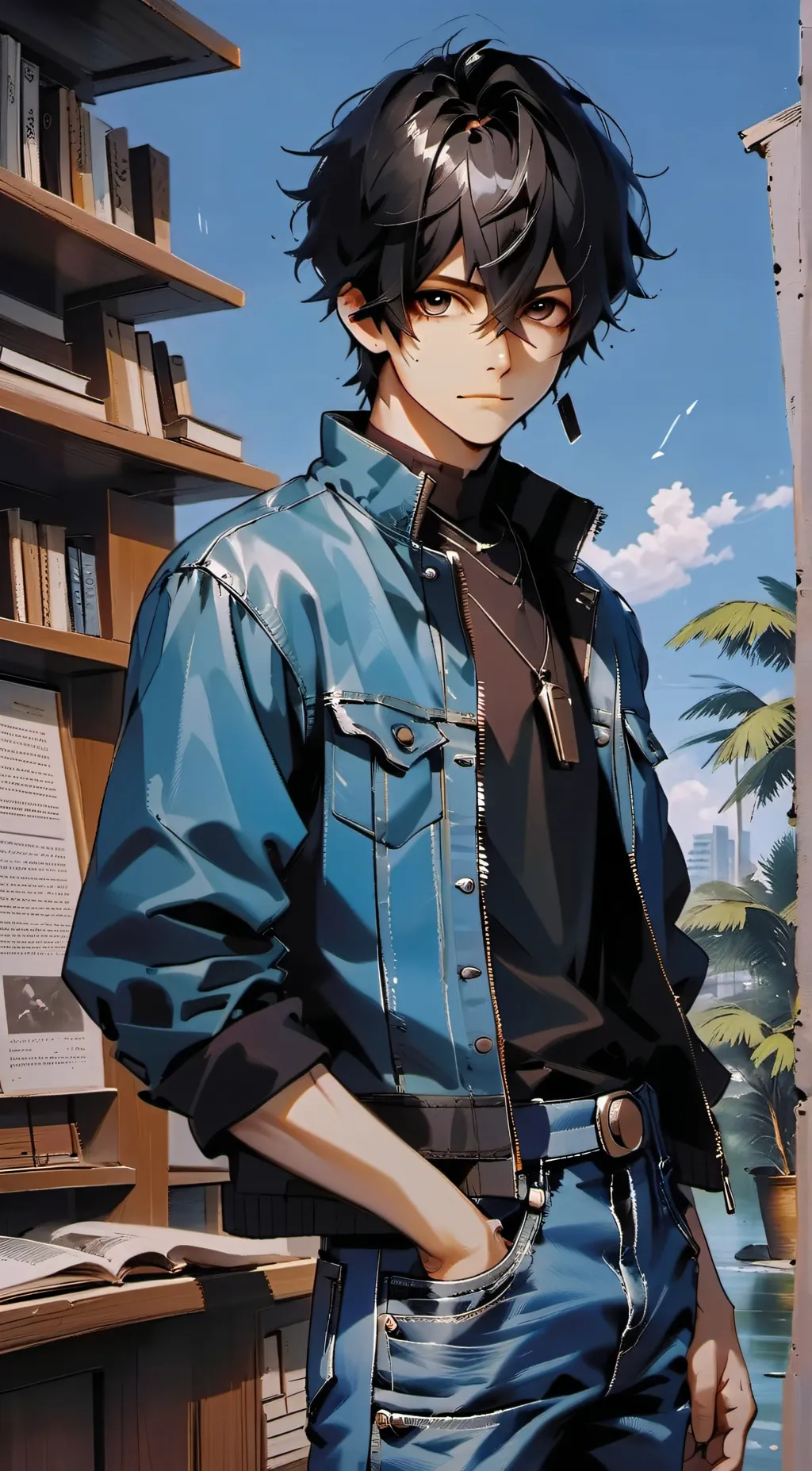 ai character: Alex background