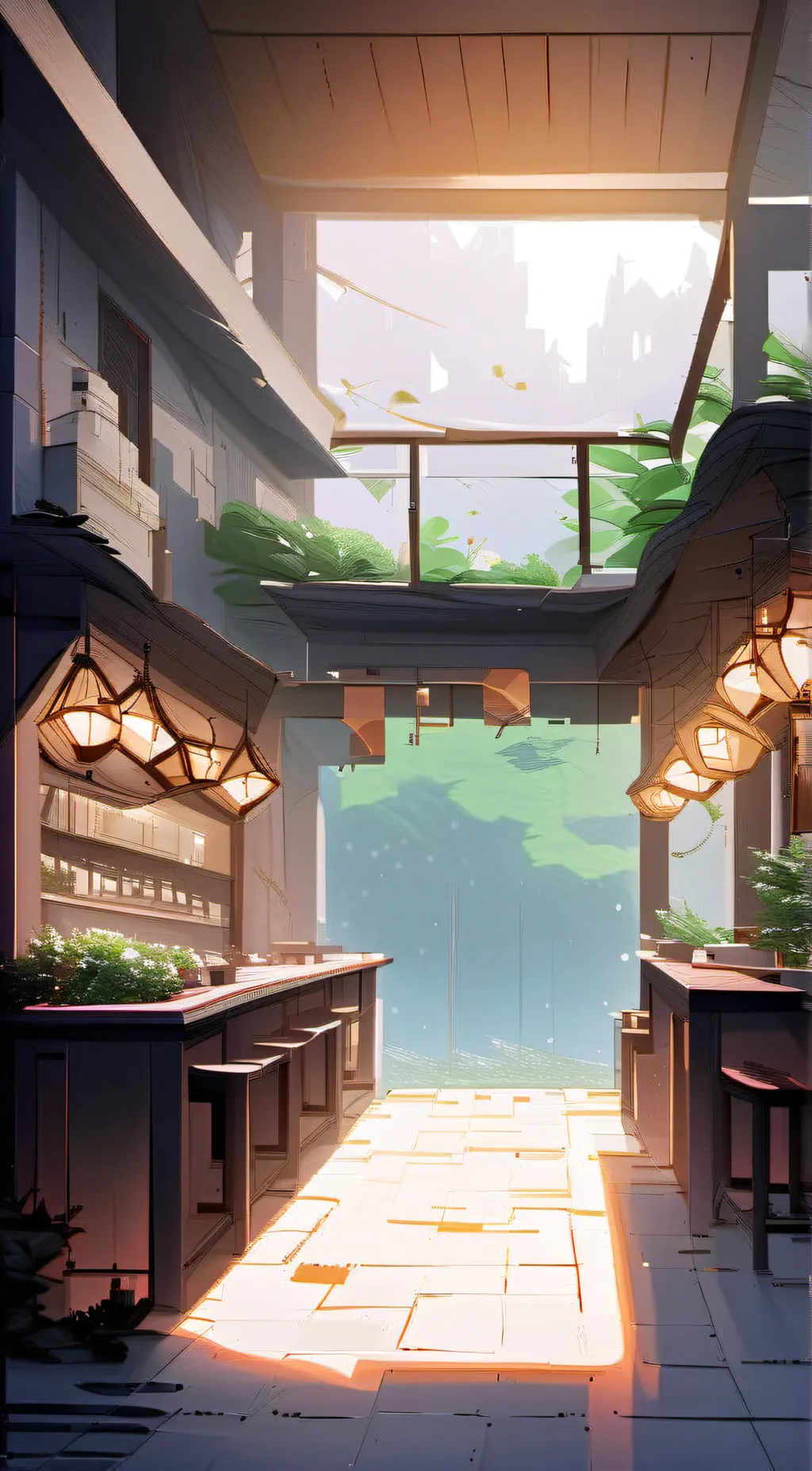 ai character: Ren  background