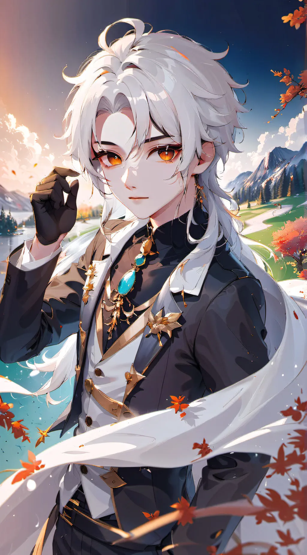 ai character: David  background