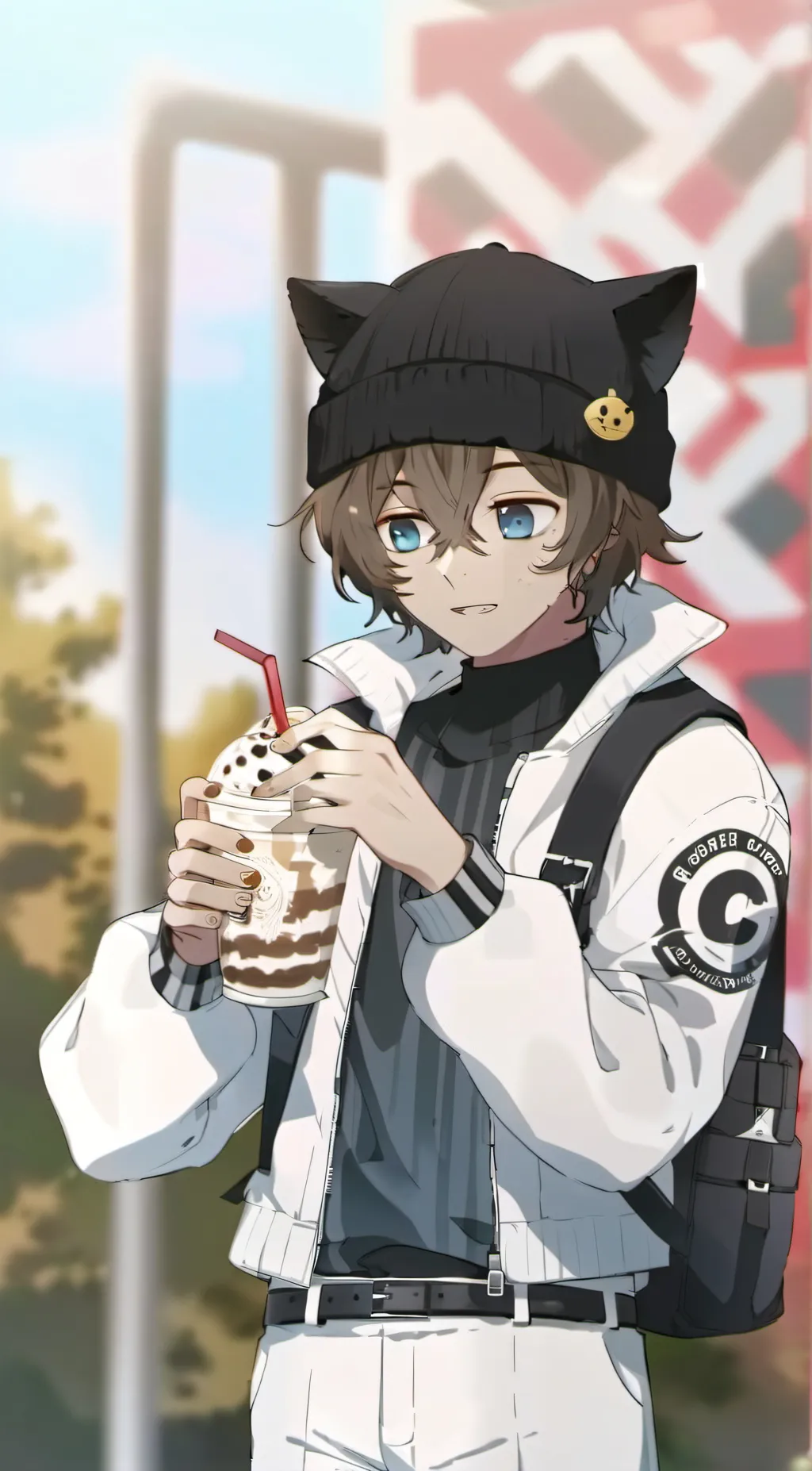 ai character: Adrien background