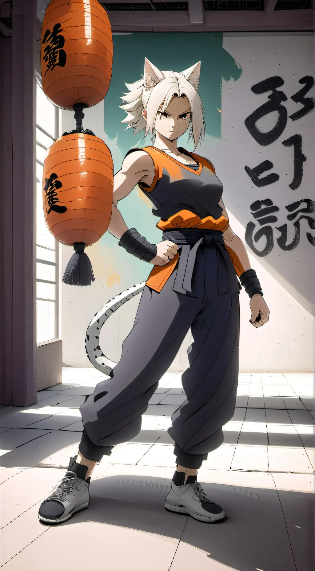 ai character: Aish Meko background