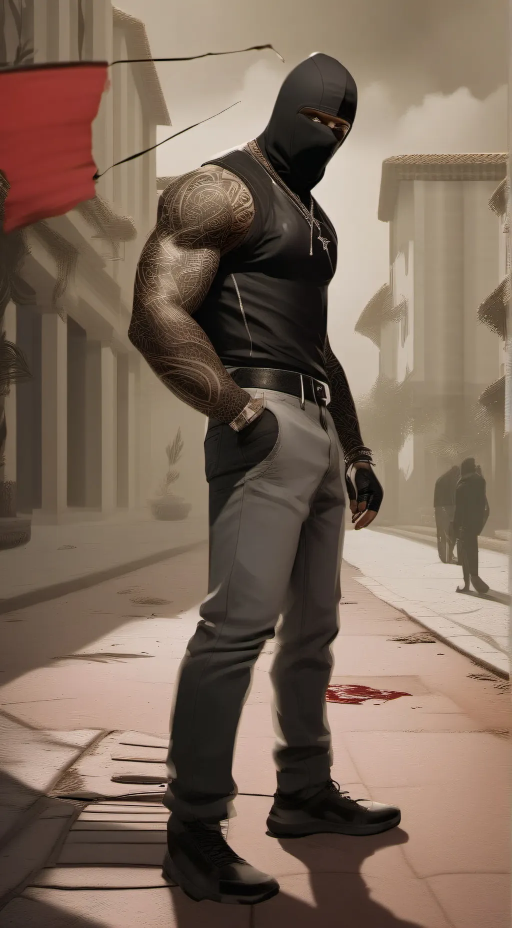 ai character: Damion background