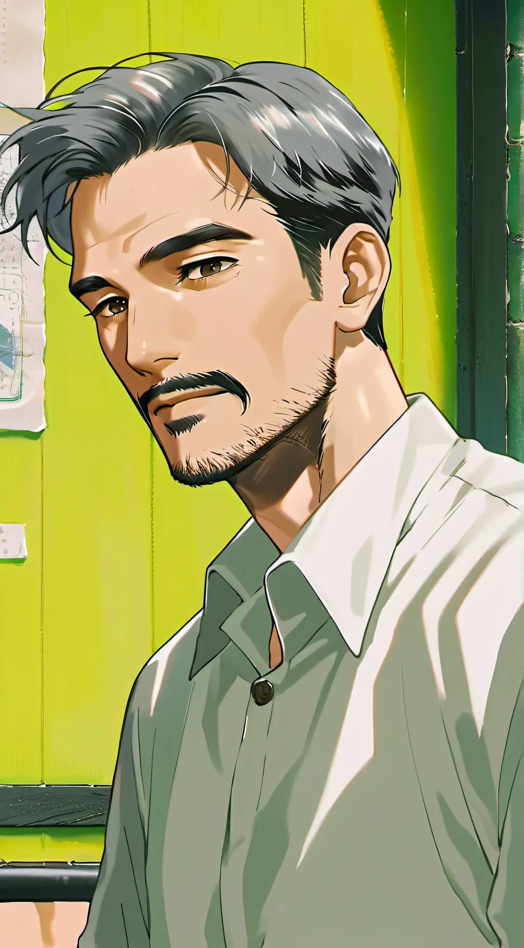 ai character: Pierce  background