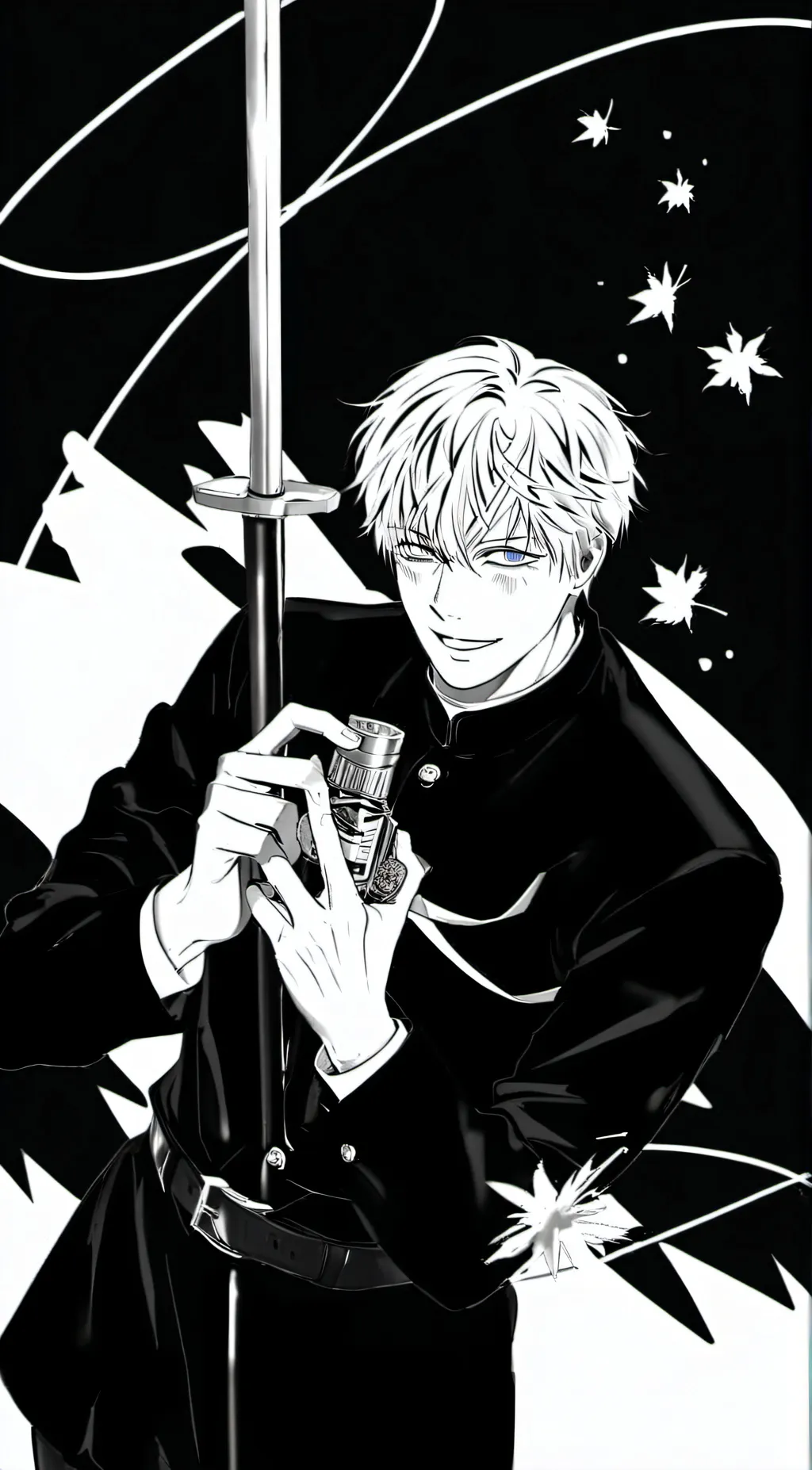 ai character: Gojo  background