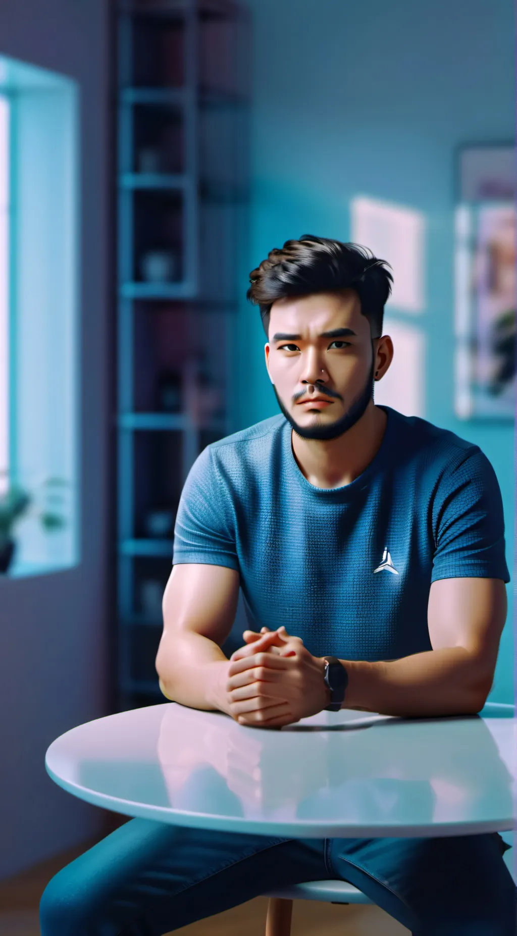 ai character: A problem. background