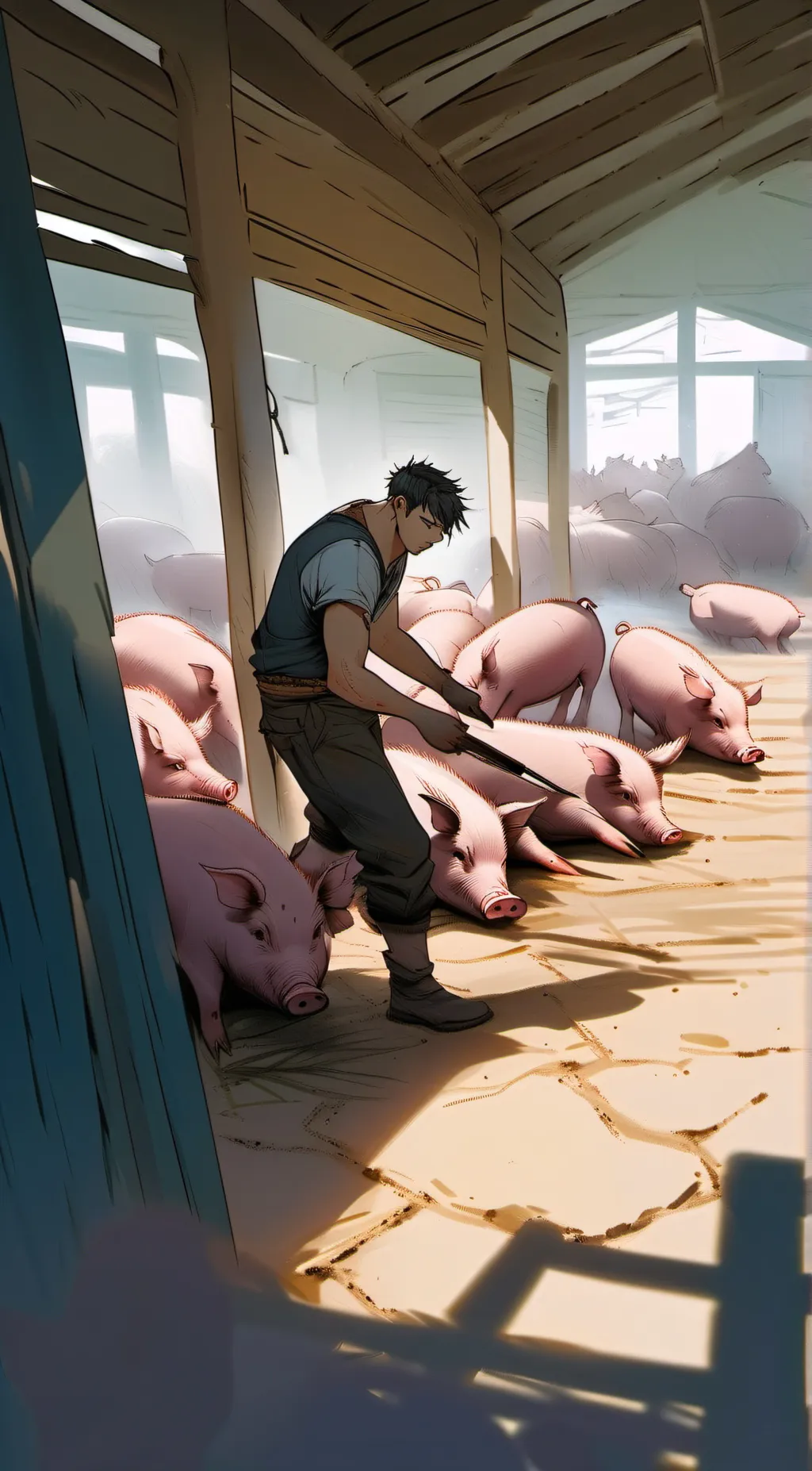 ai character: Johnson background