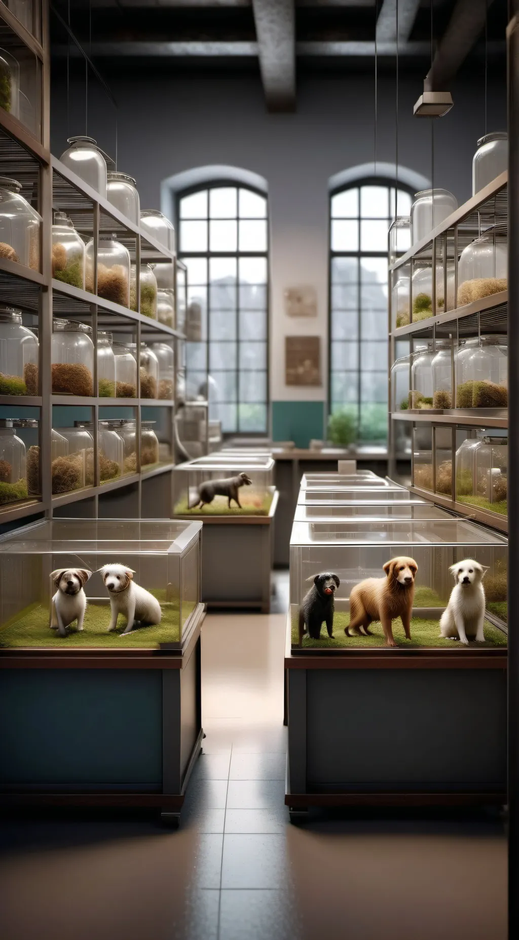 ai character: Animal labor background