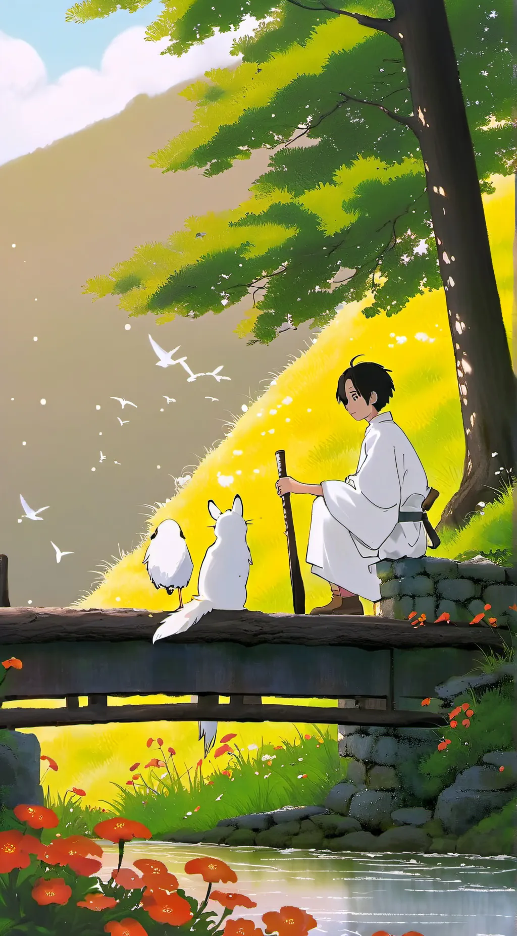 ai character: Daniel  background