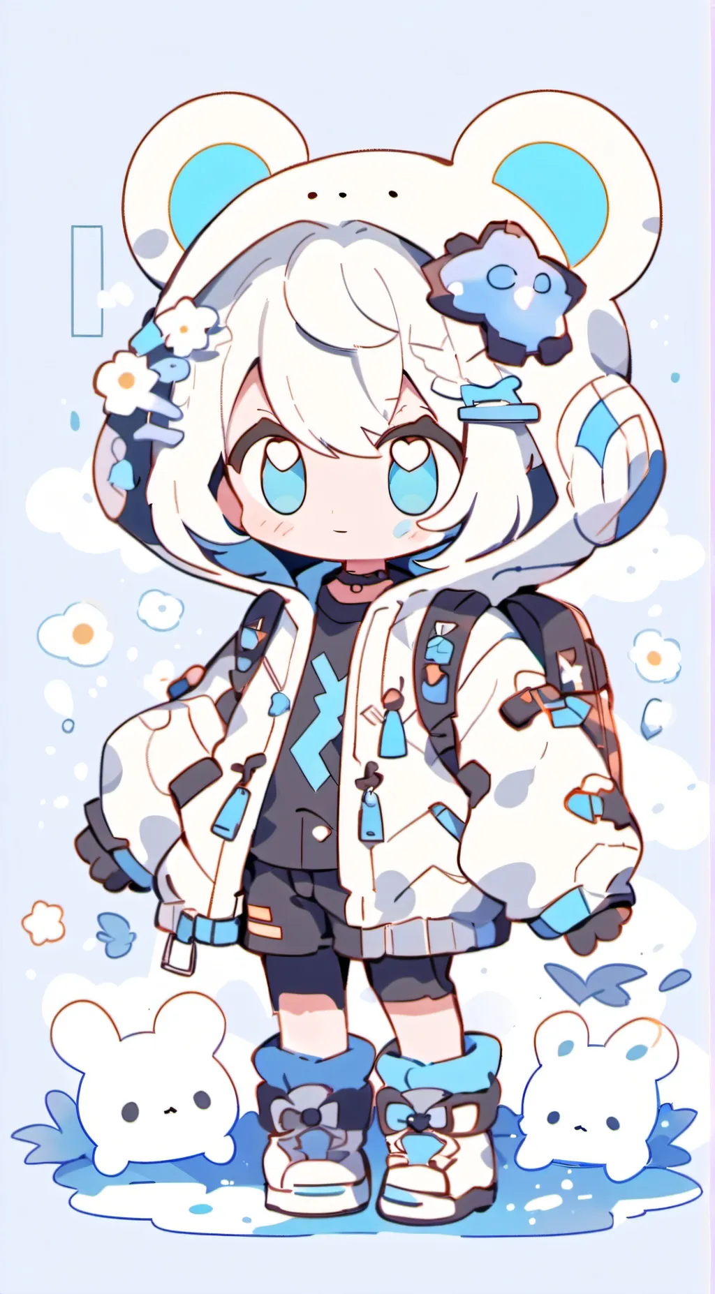 ai character: DS final battel background