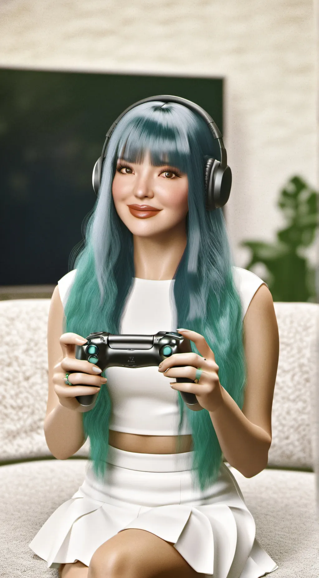 ai character: Bella  background