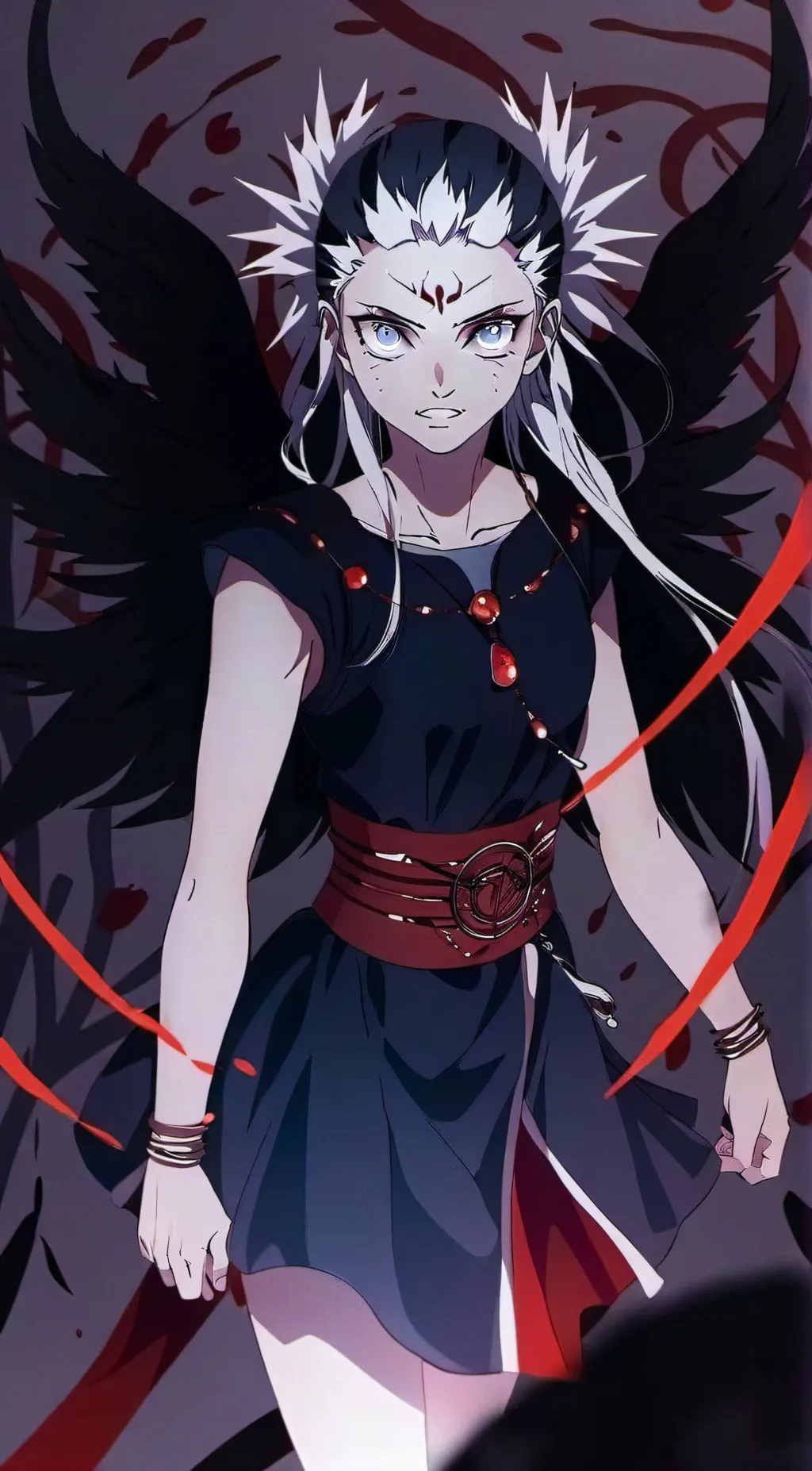 ai character: hashiras  background