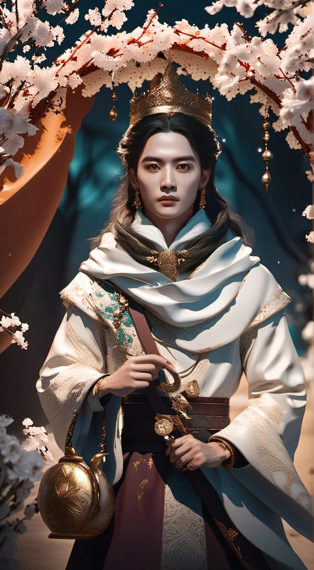 ai character: king Jason  background