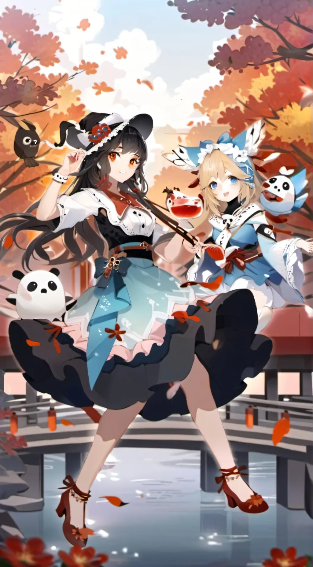 ai character: demon slayer  background