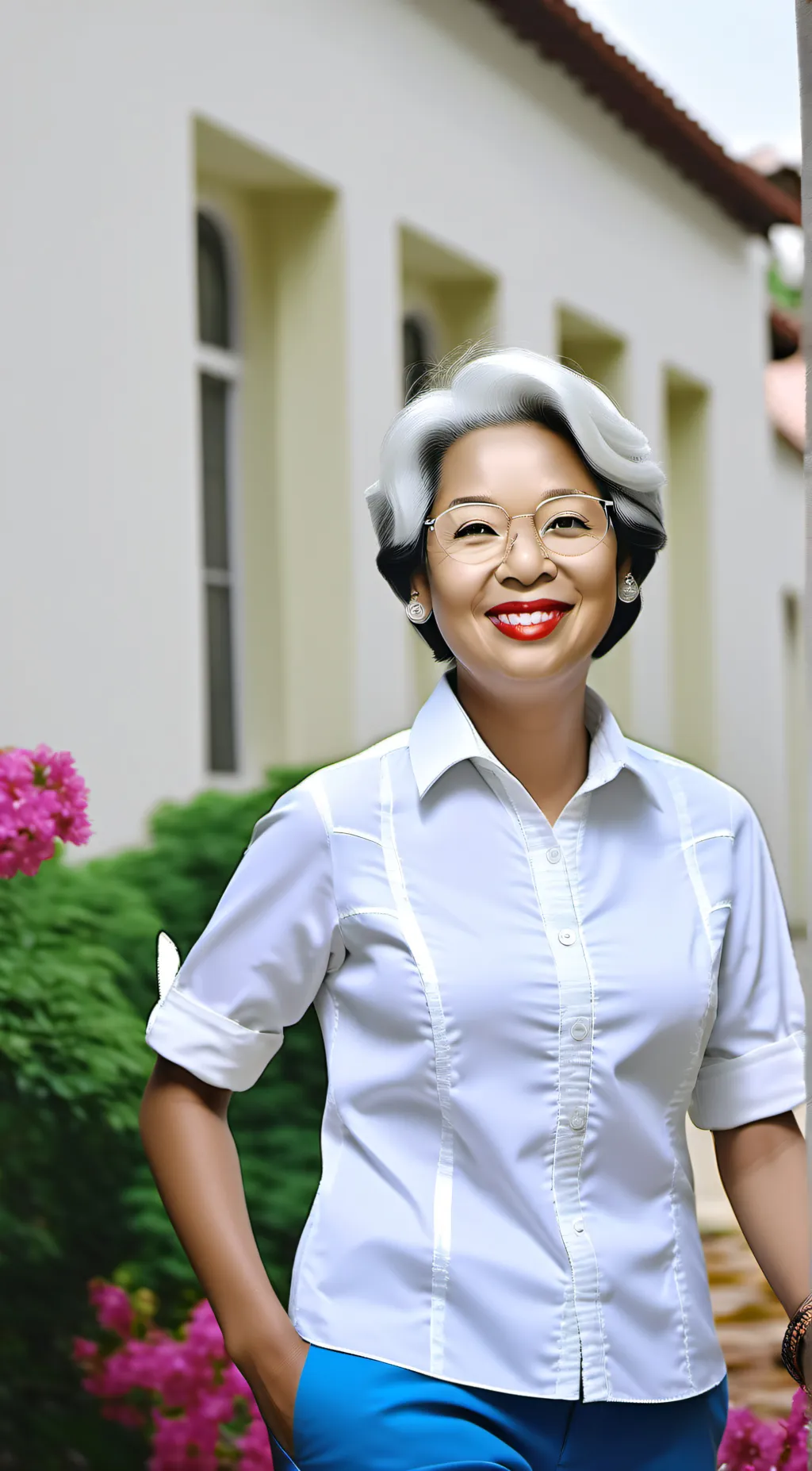 ai character: Granny background