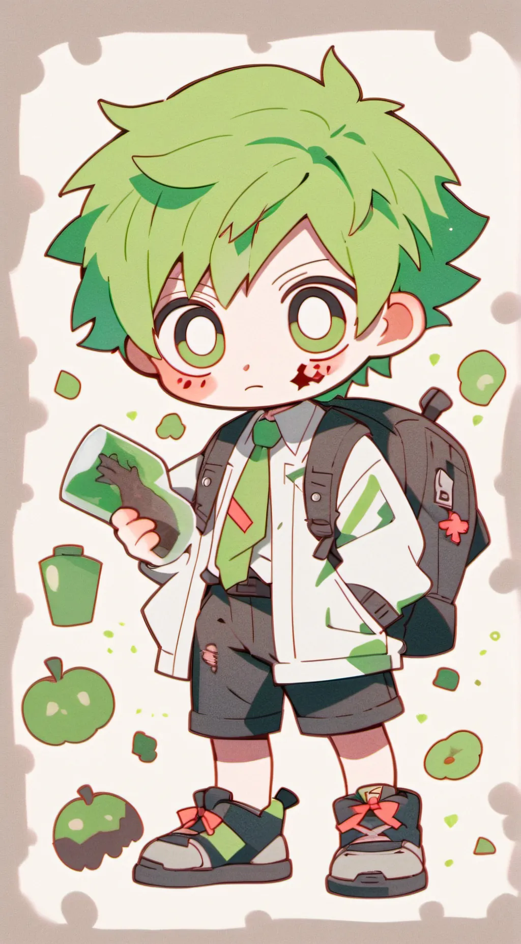 ai character: tom the nice zombi background