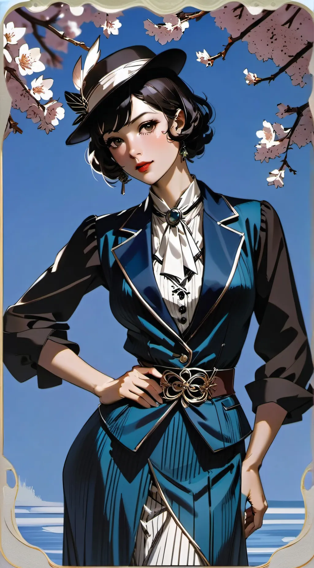 ai character: Serena background