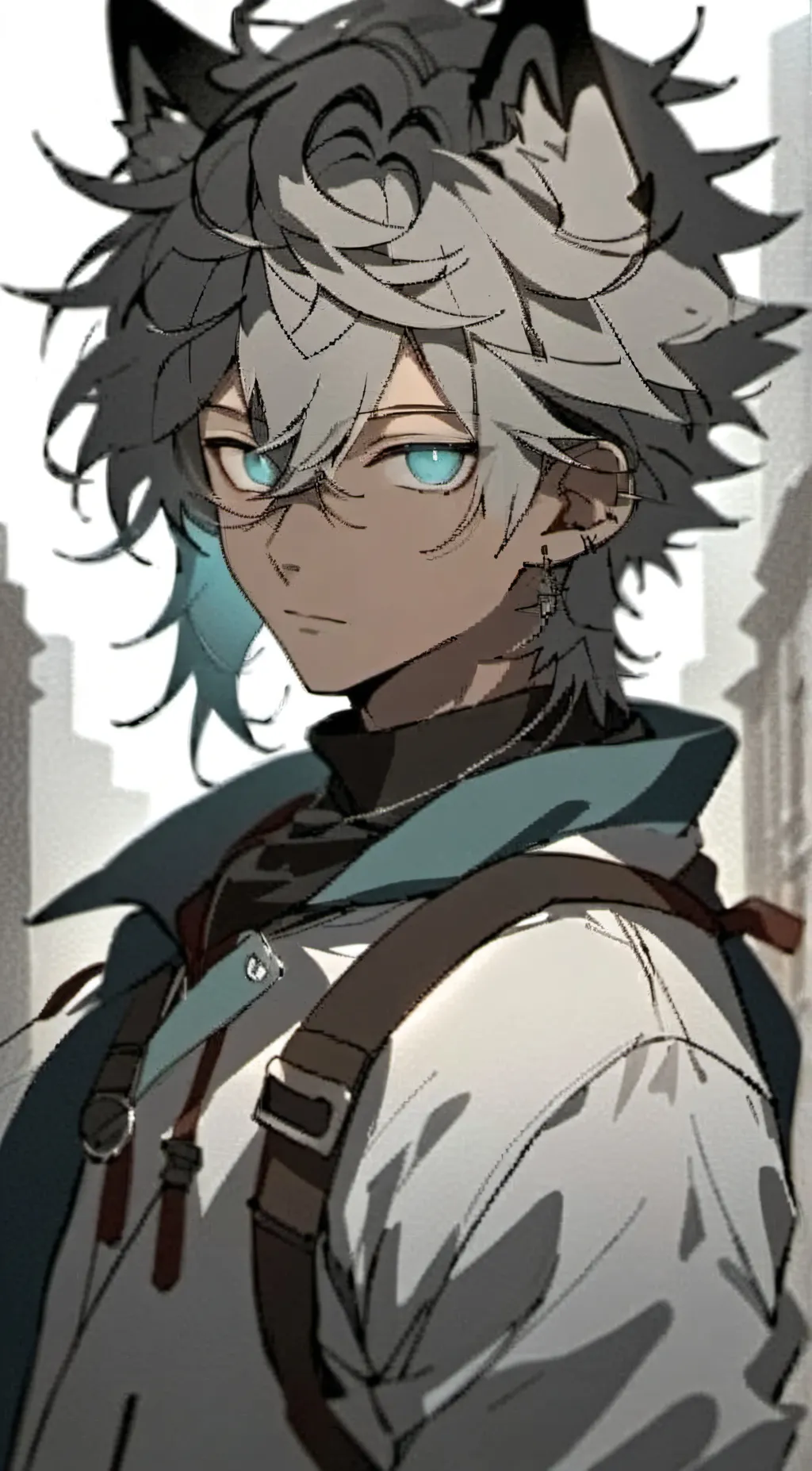 ai character: Experiment 404 background