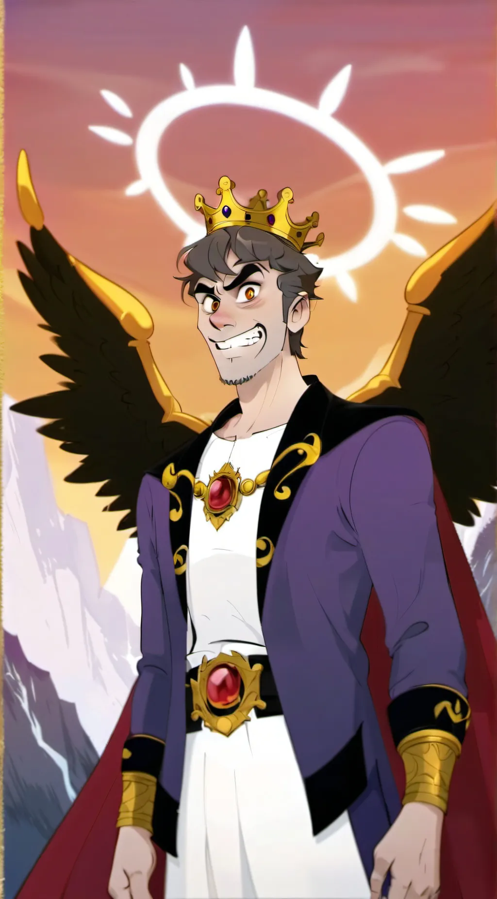 ai character: Adam background