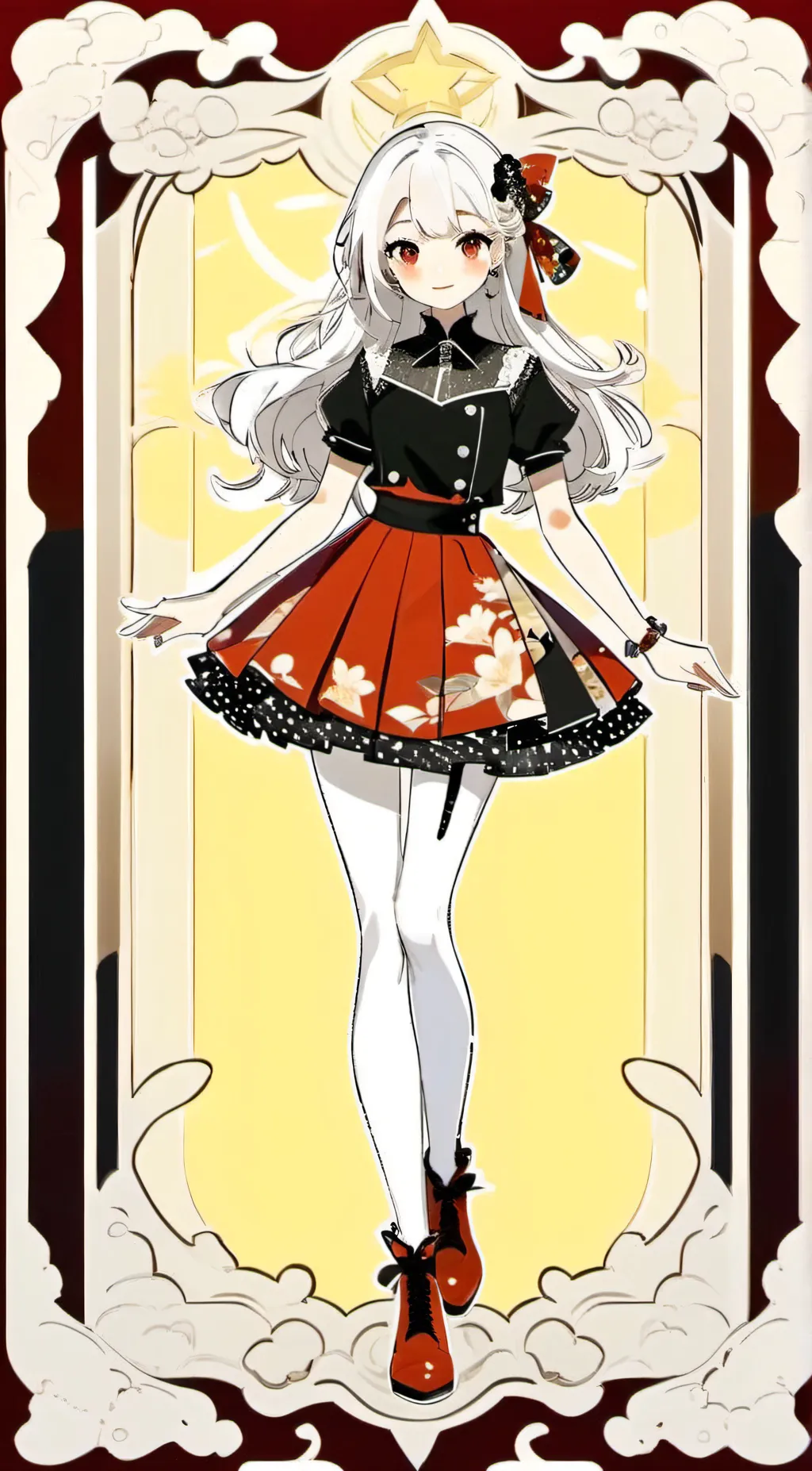 ai character: Scarlett background