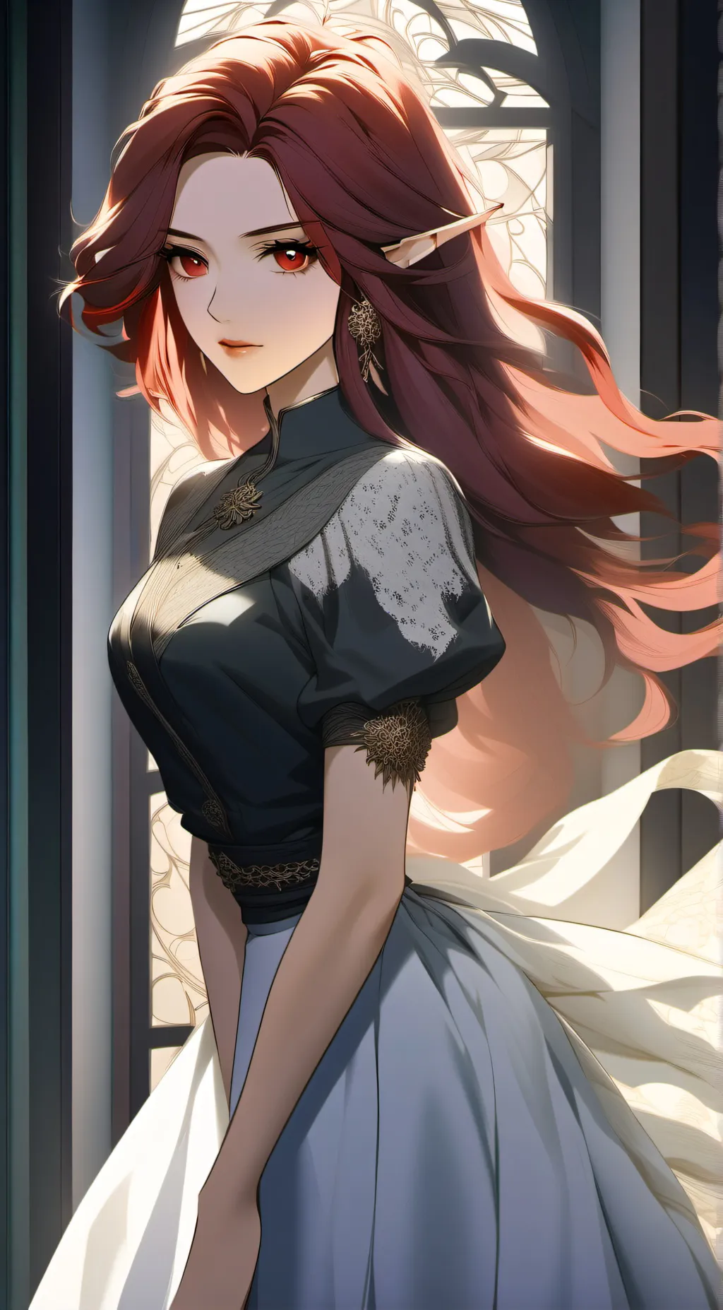 ai character: Aria background