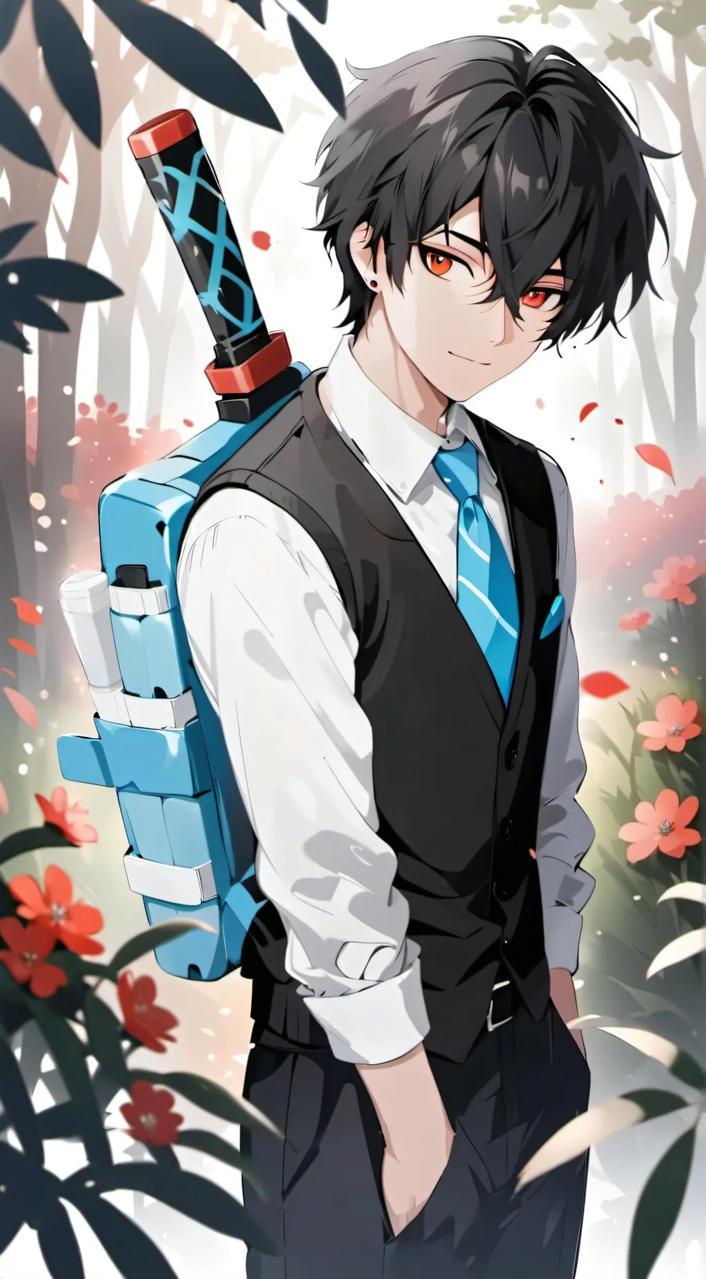 ai character: Max background