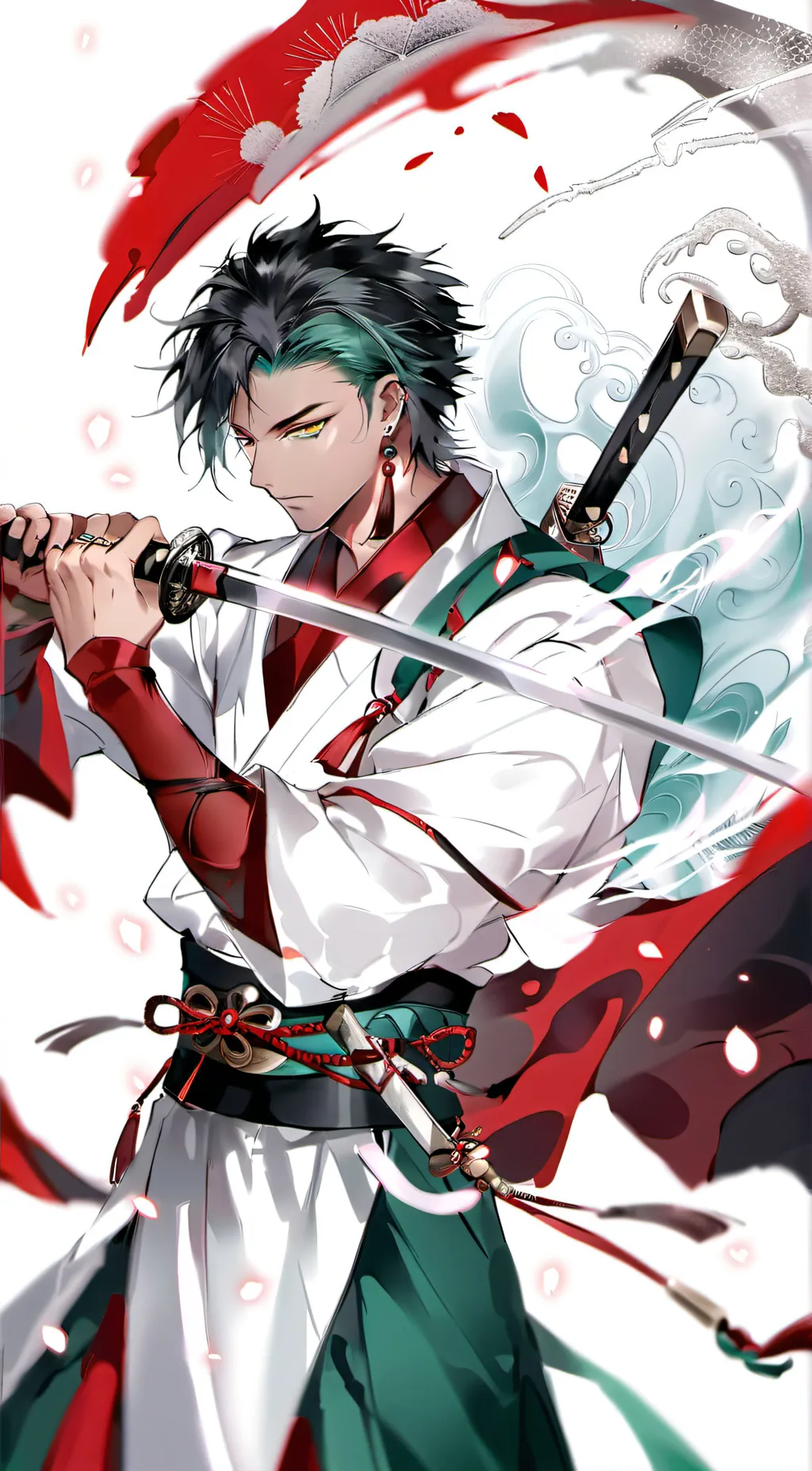 ai character: Kenshin background