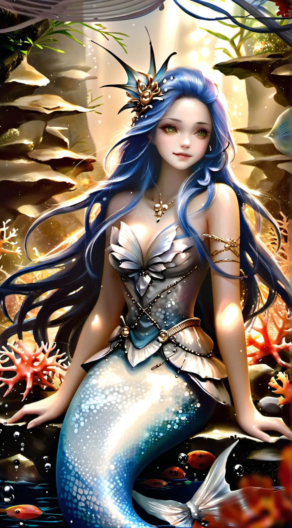 ai character: Ekaterina  background