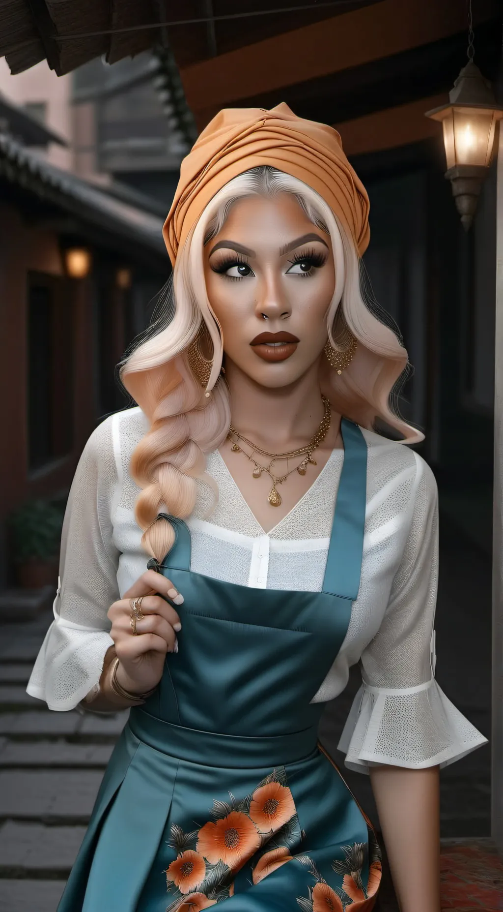 ai character: RALLY 🤍🤍 background