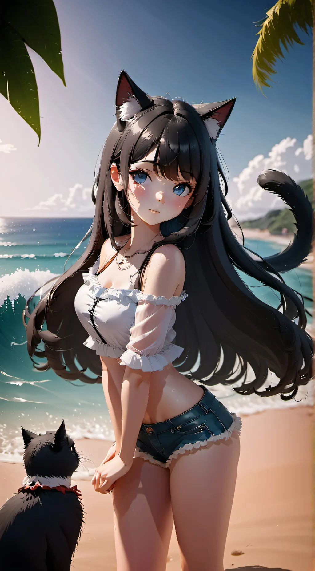 ai character: Luna background