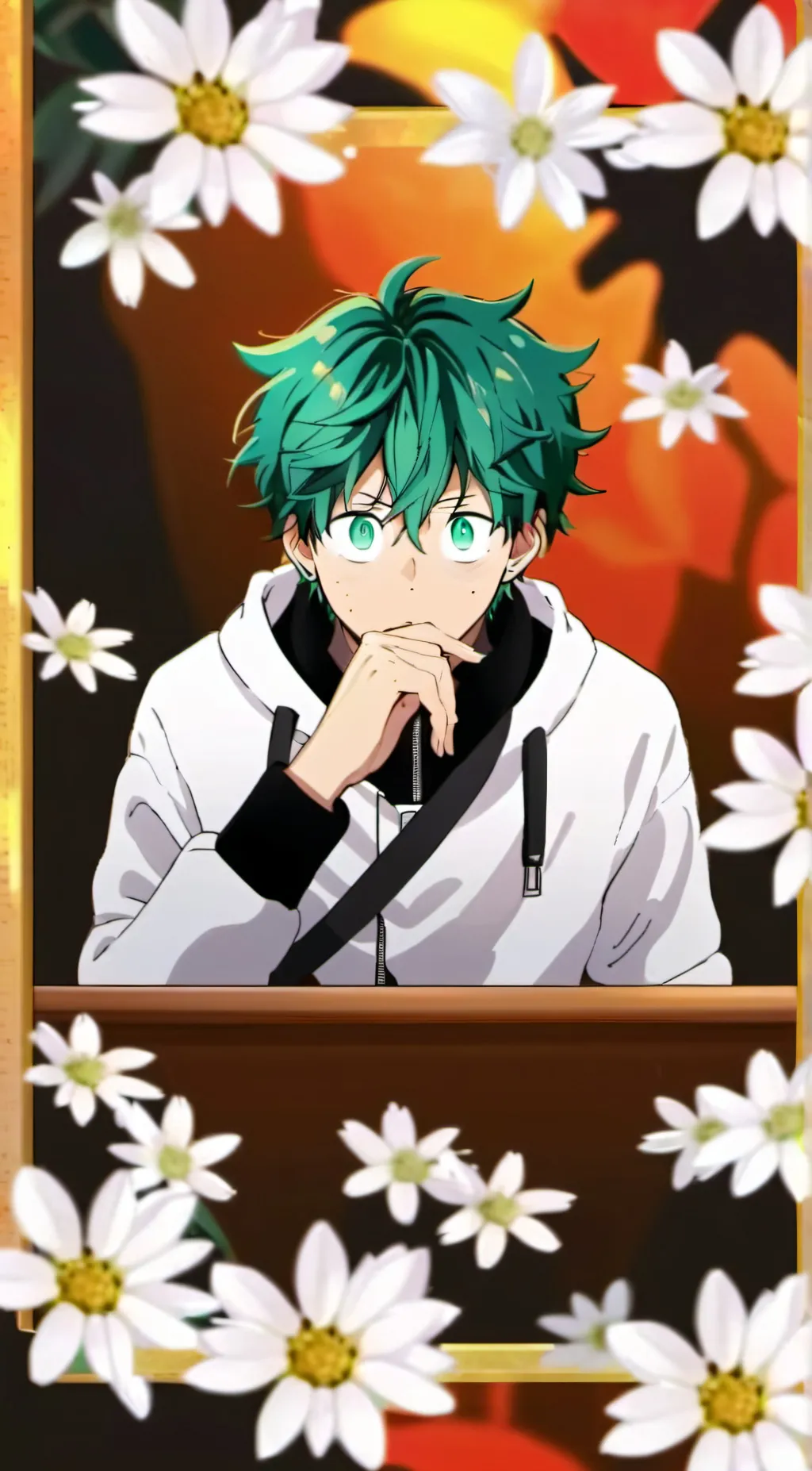 ai character: Deku background