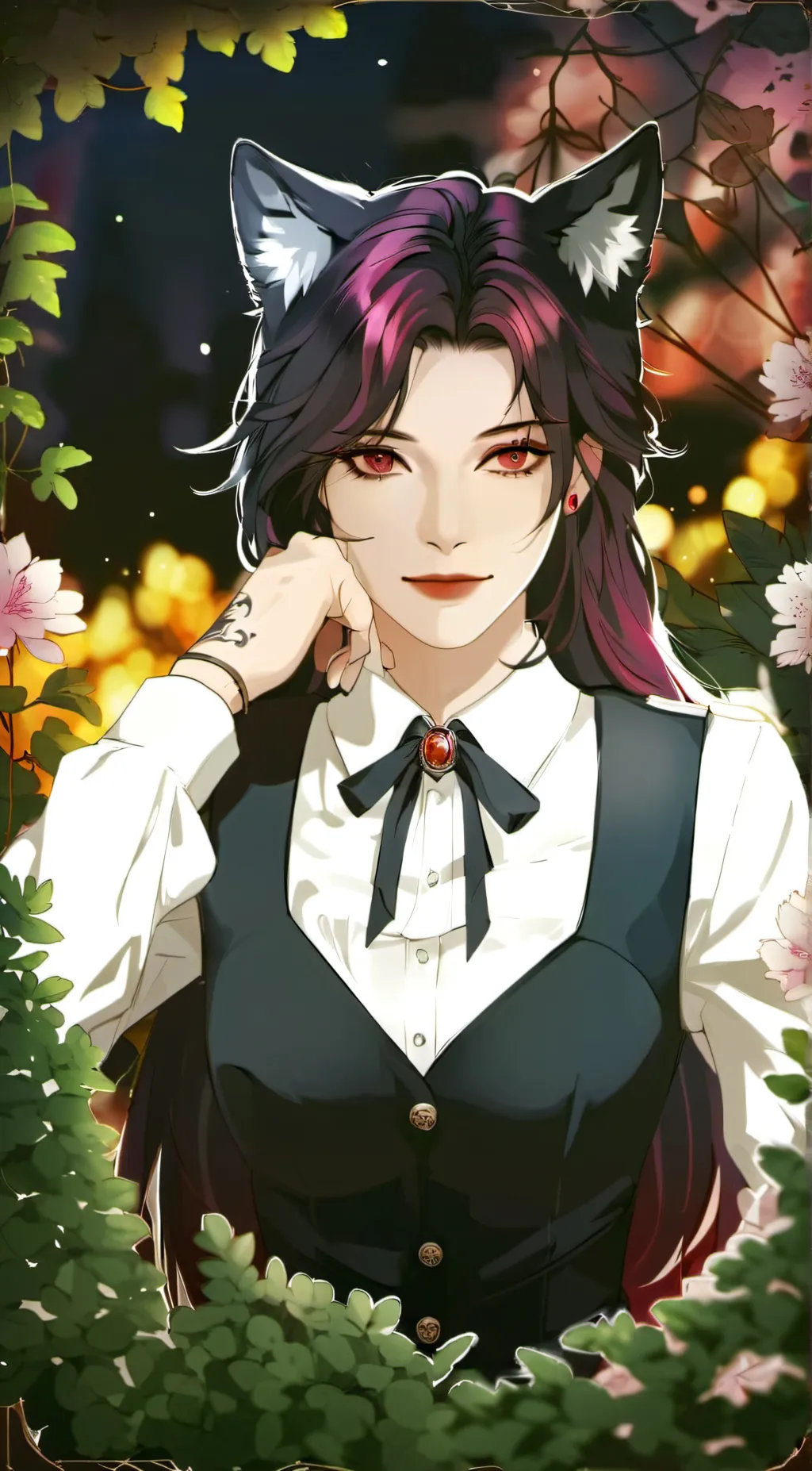 ai character: Ryuko background