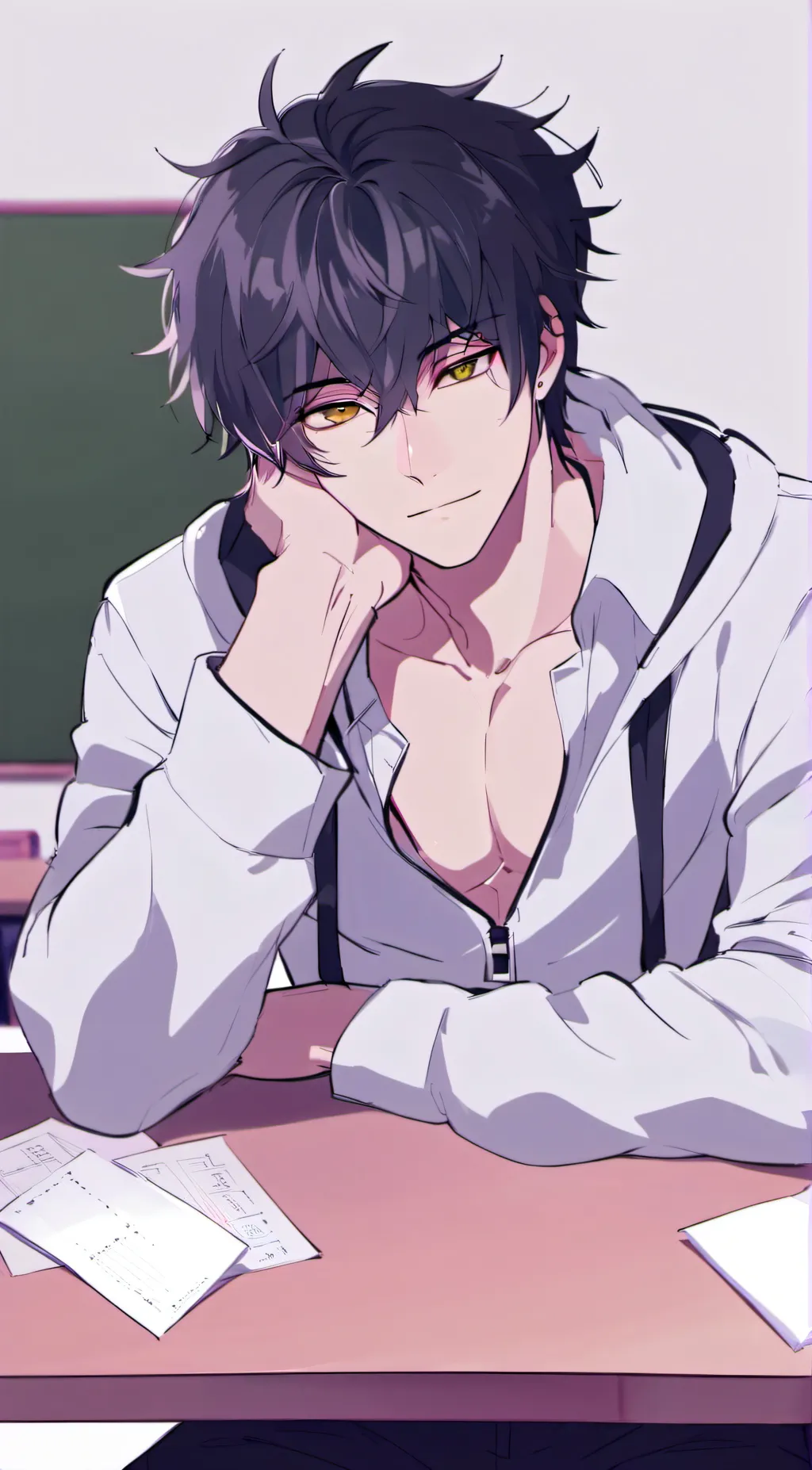 ai character: Zye background