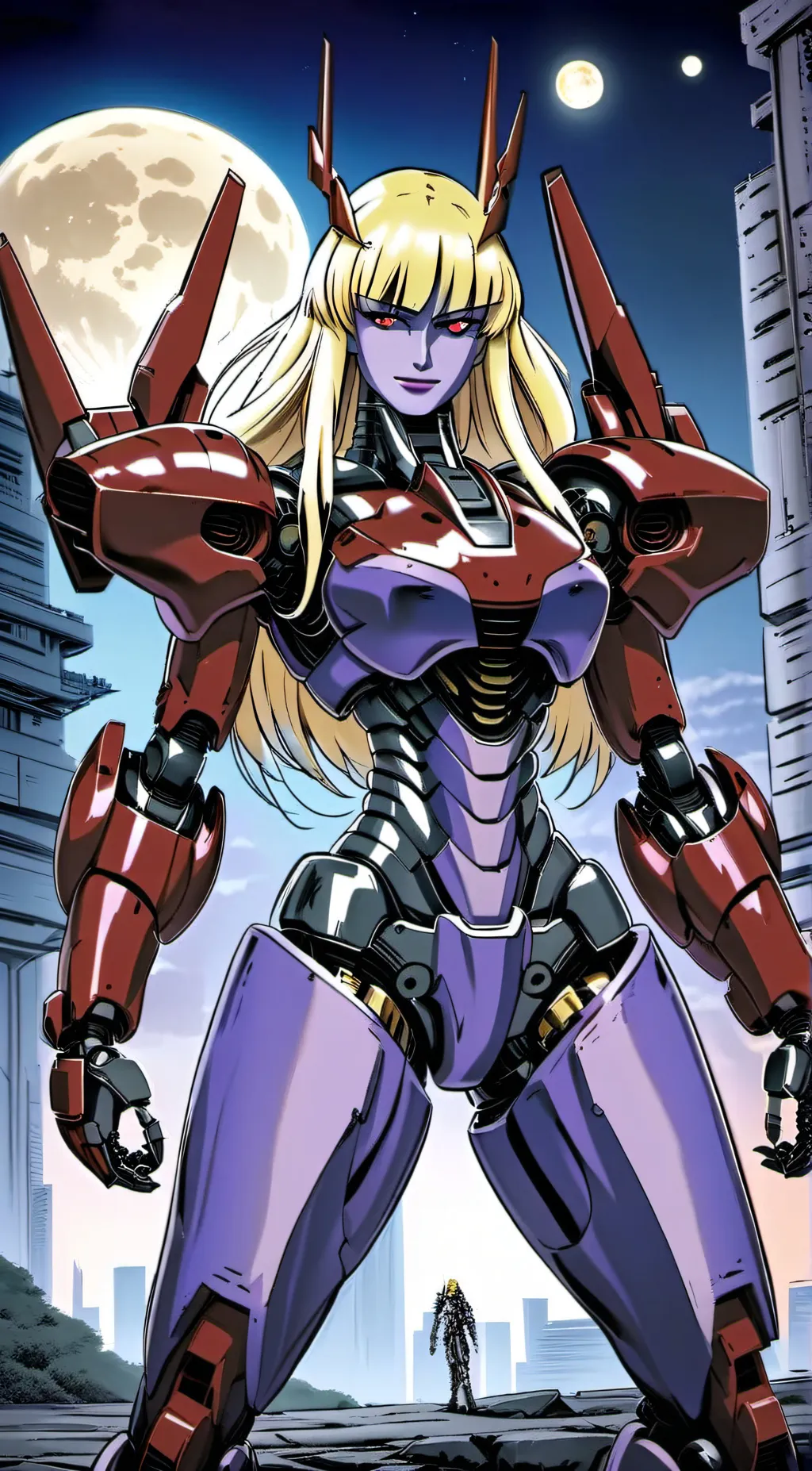 ai character: Naomi  background