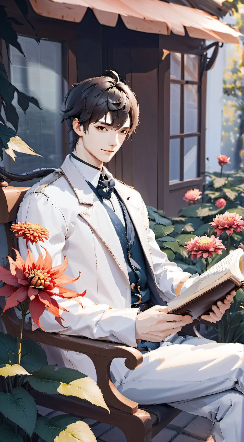 ai character: Alex (In filipino) background