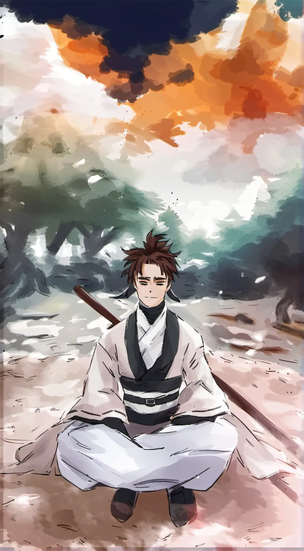 ai character: choso kamo background