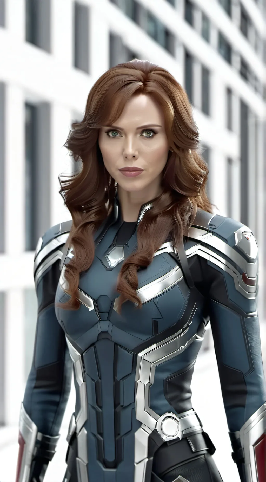 ai character: Natasha and y/n background