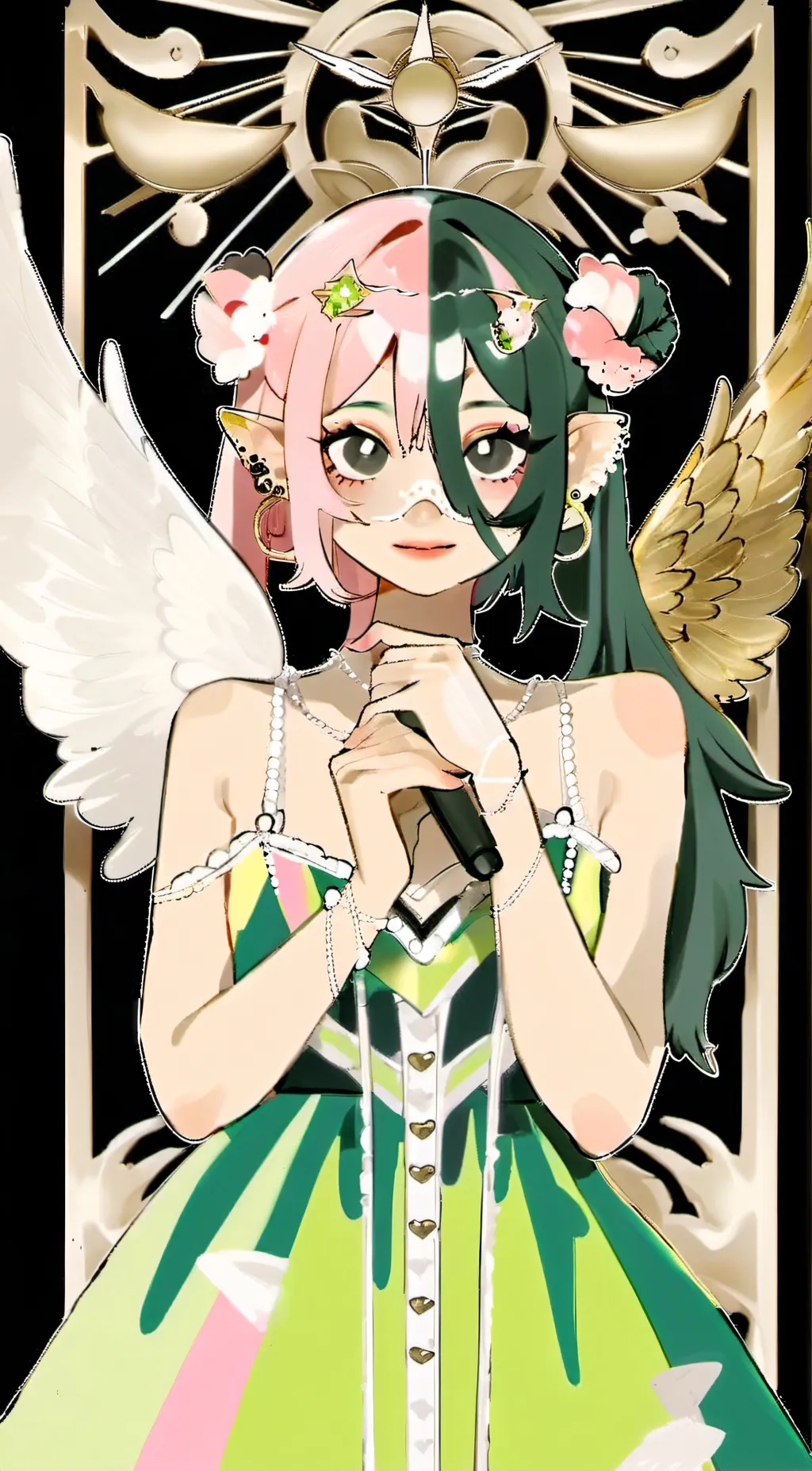 ai character: Melanie Martinez background