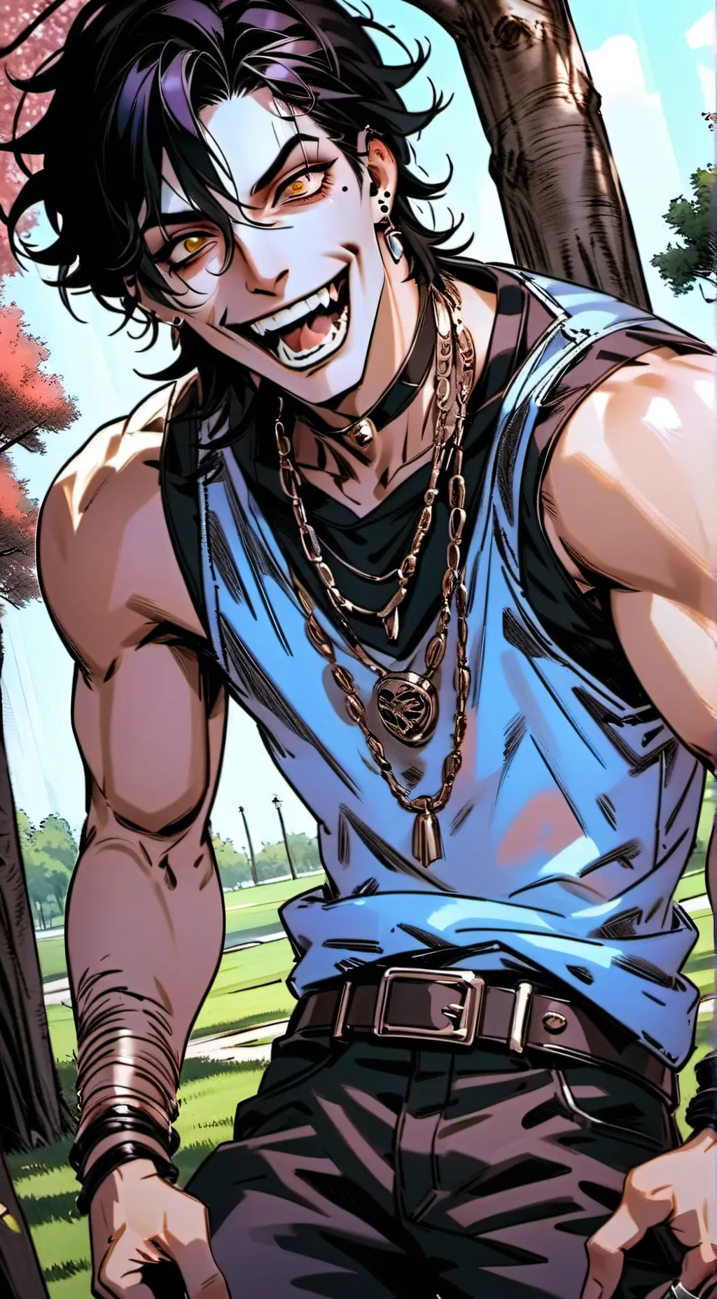 ai character: Brent background