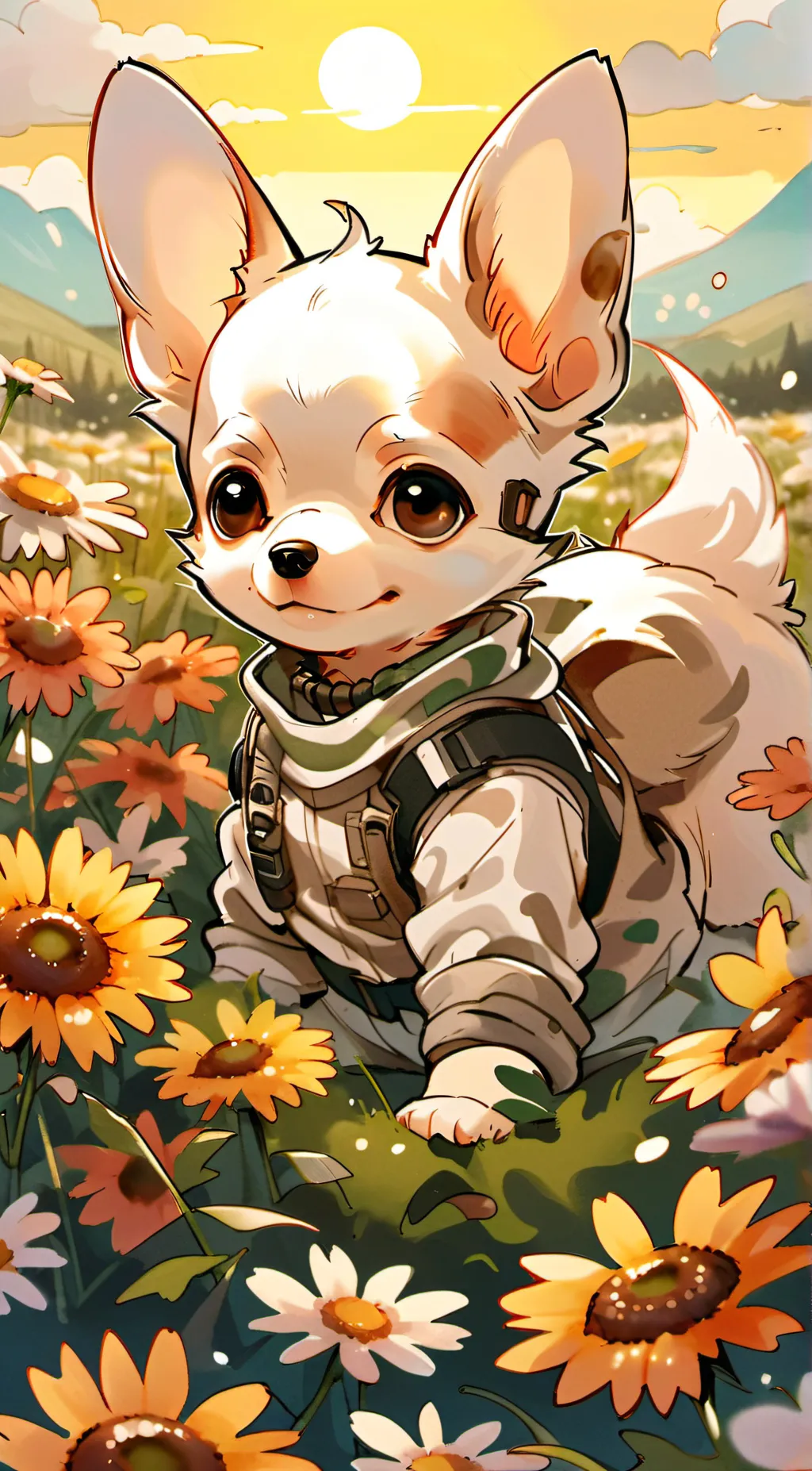 ai character: DAISY background