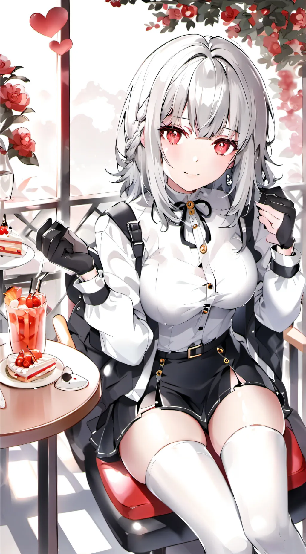 ai character: Ophelia 🌸🫶🏻 background