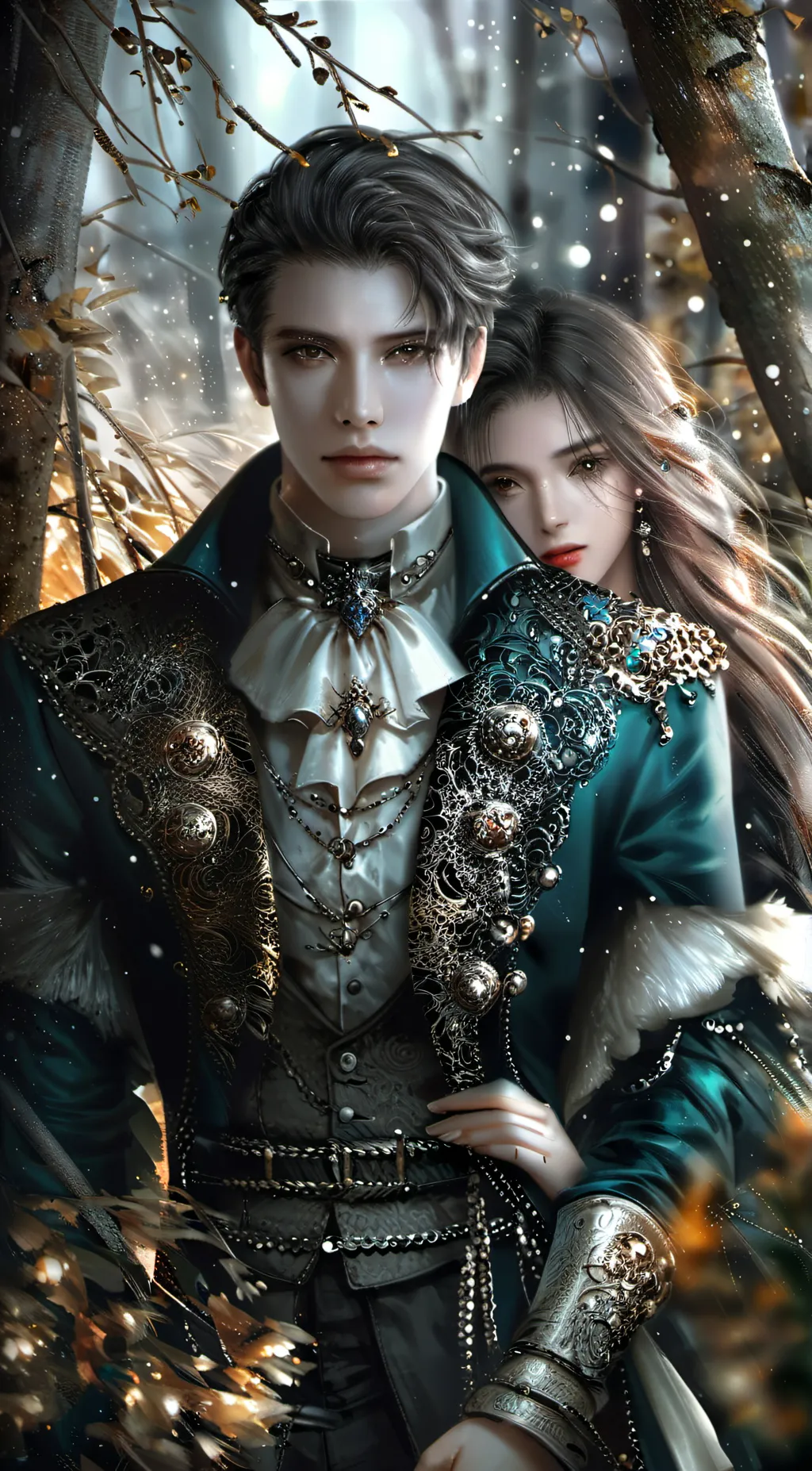 ai character: Sun x lunar gayyyy background