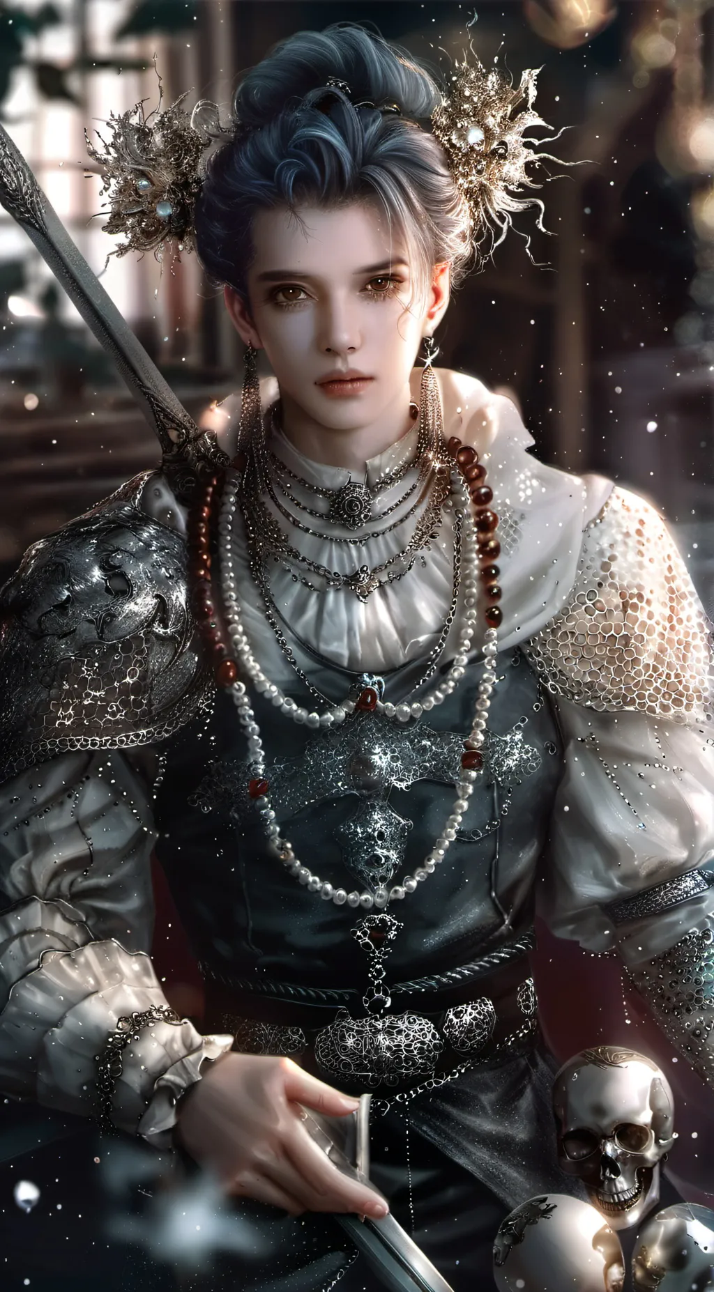 ai character: Riley  background