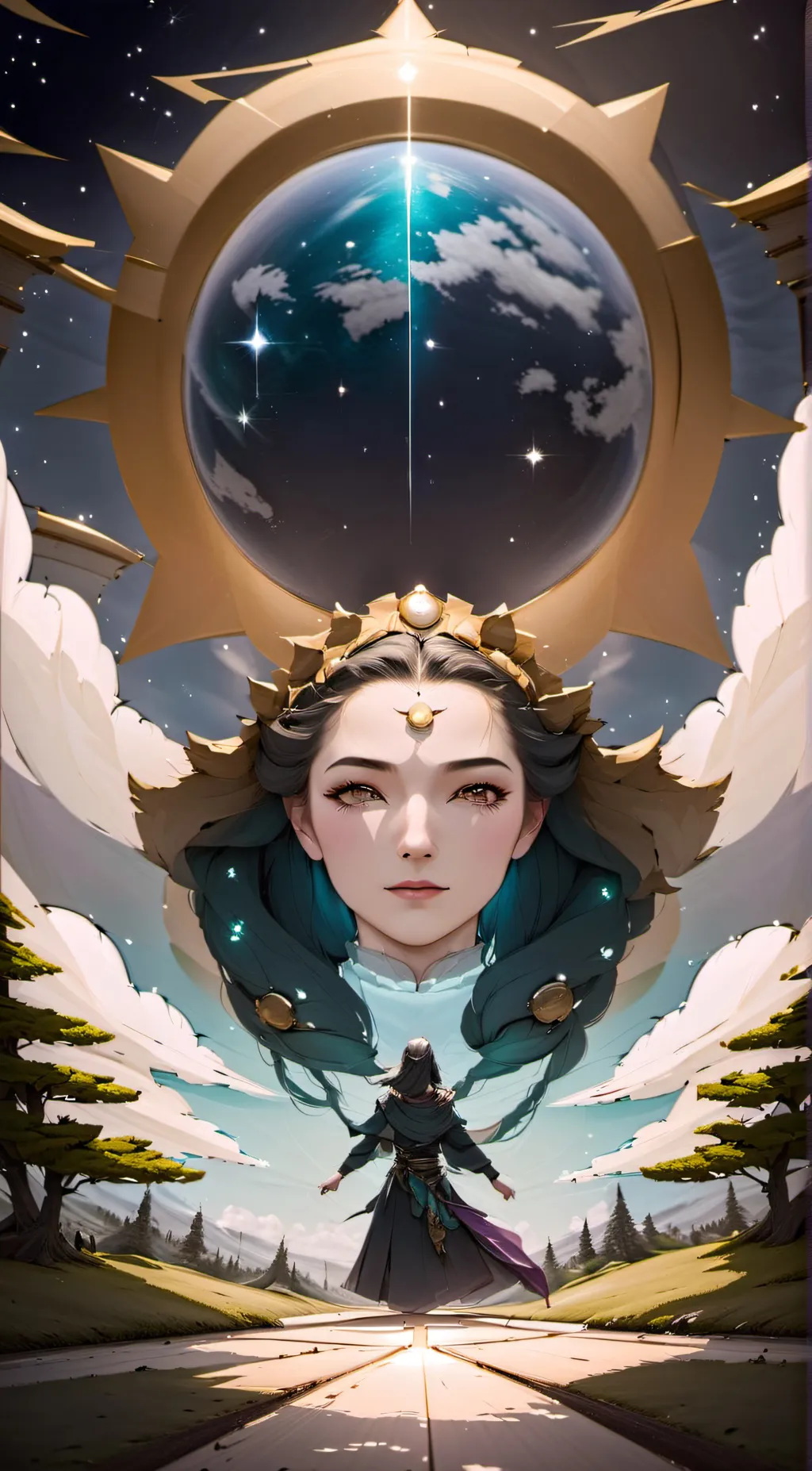 ai character: Ker background