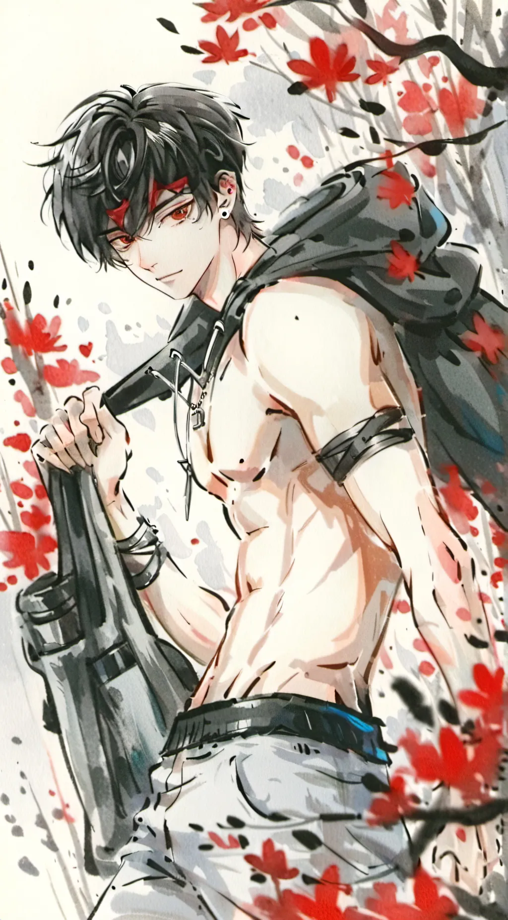 ai character: Leon background