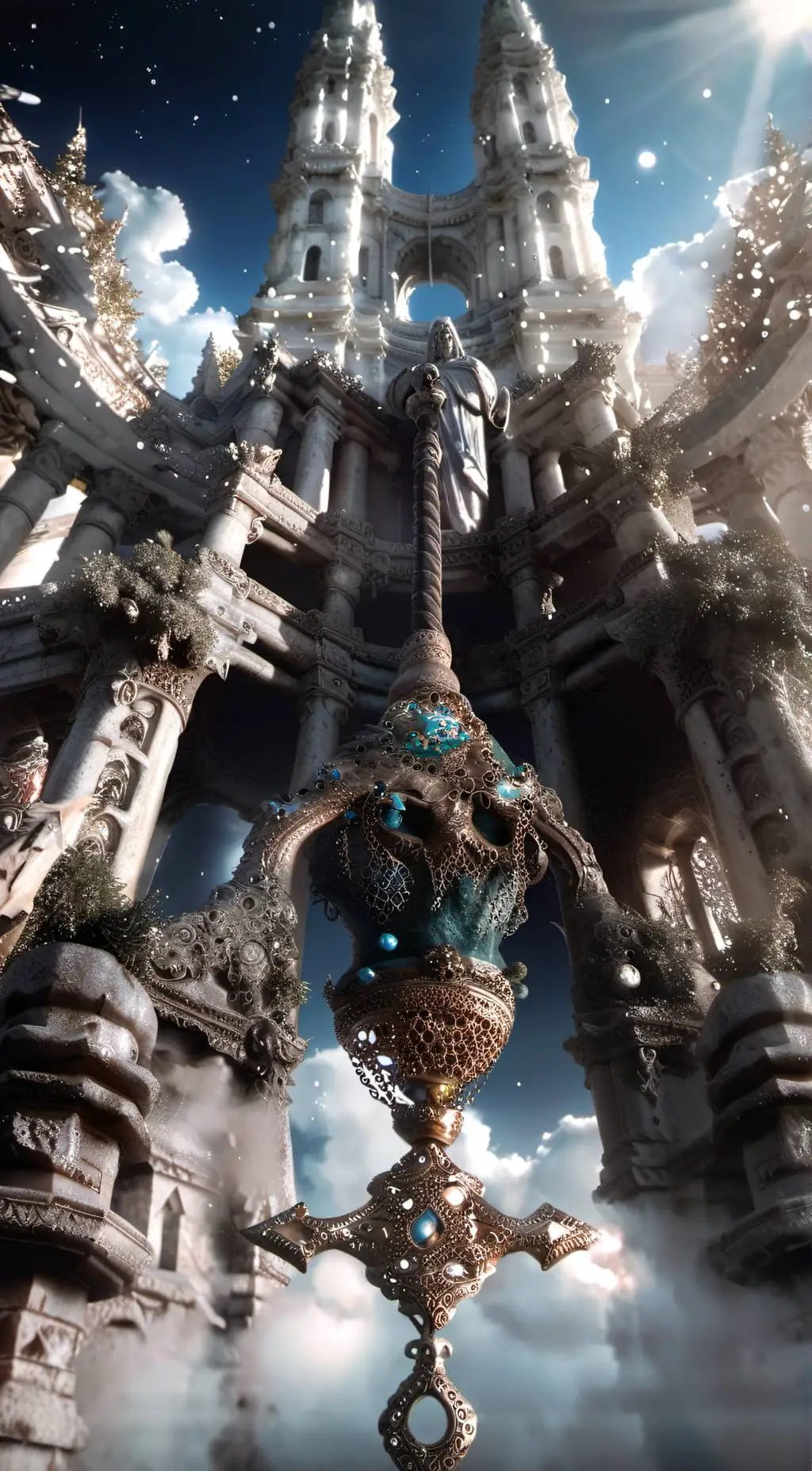 ai character: Heaven（天堂） background