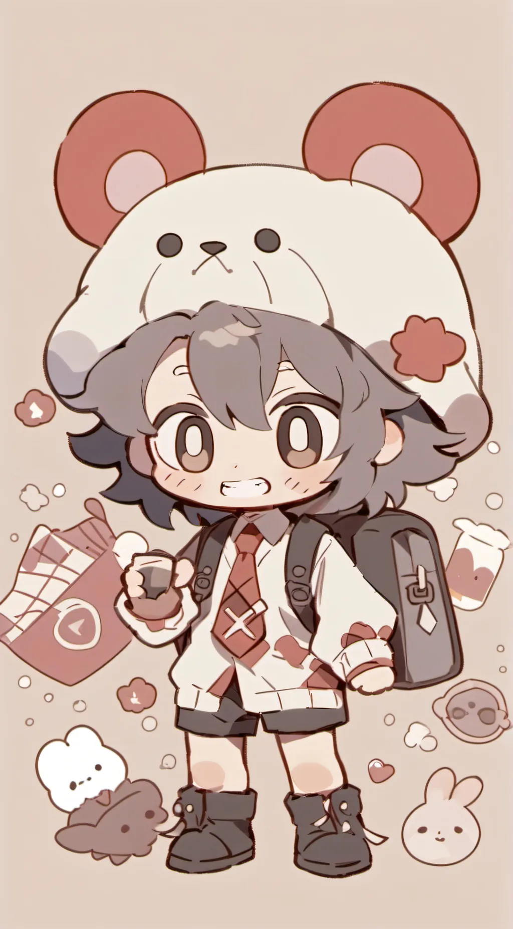 ai character: Air wubbox background