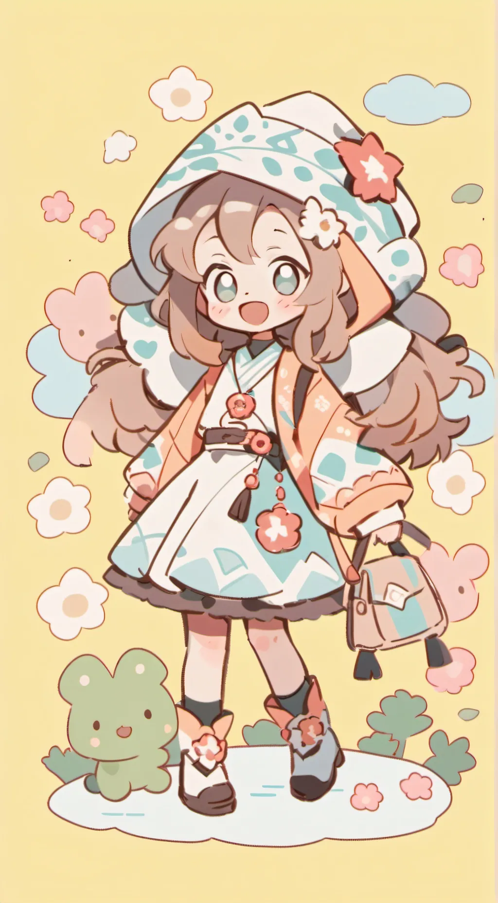 ai character: ☬Roseie☬ background