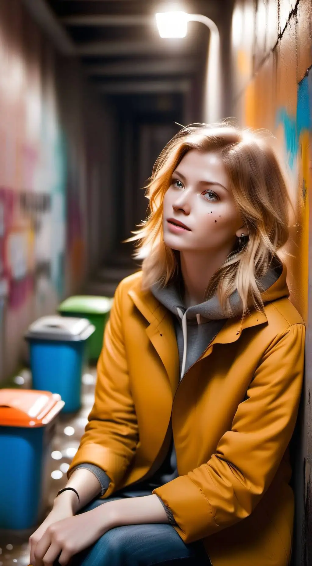 ai character: Katie Long background