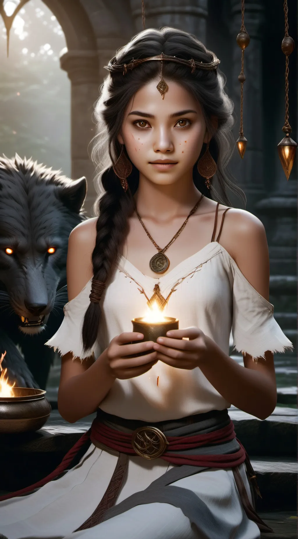 ai character: Eira background