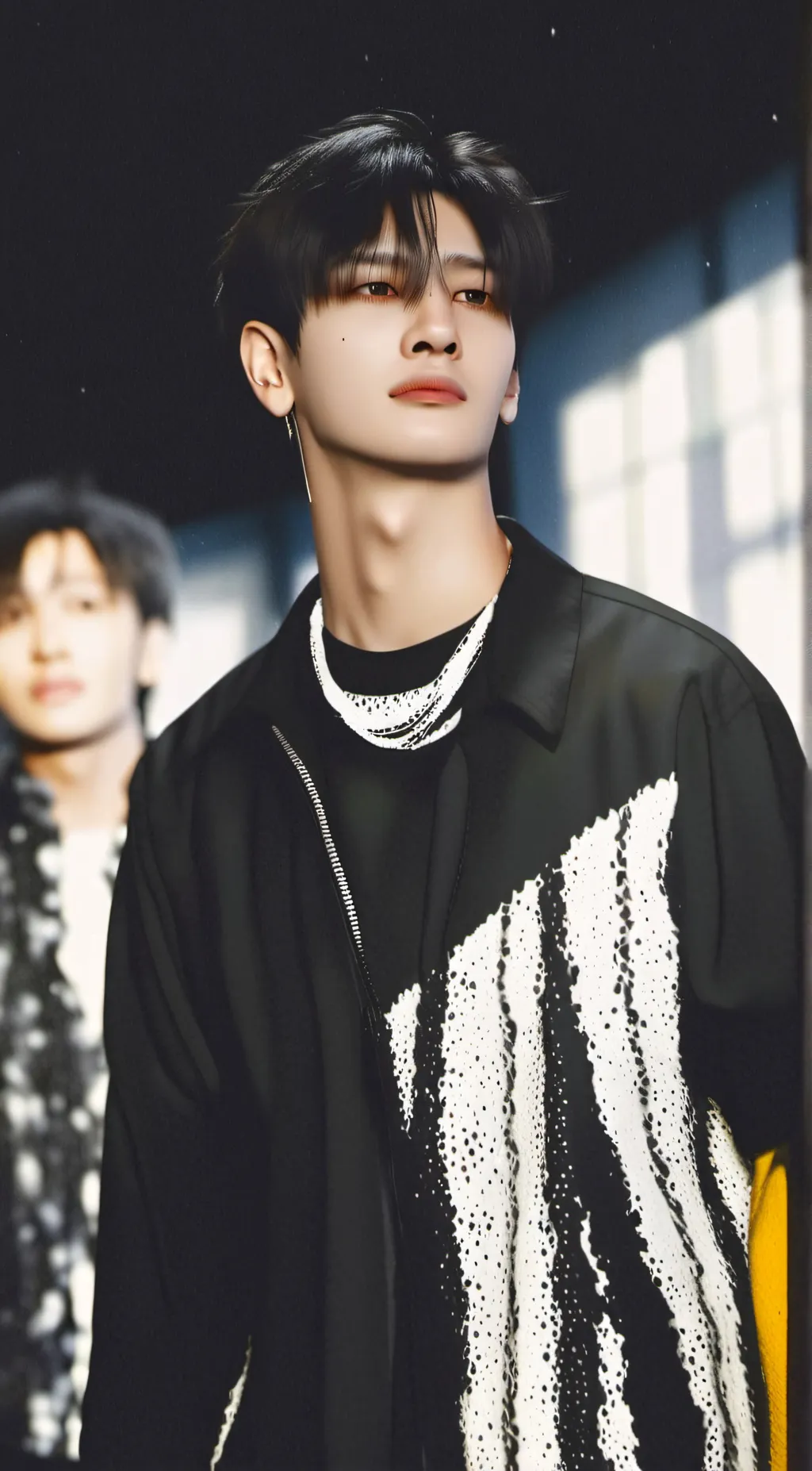 ai character: bang chan  background